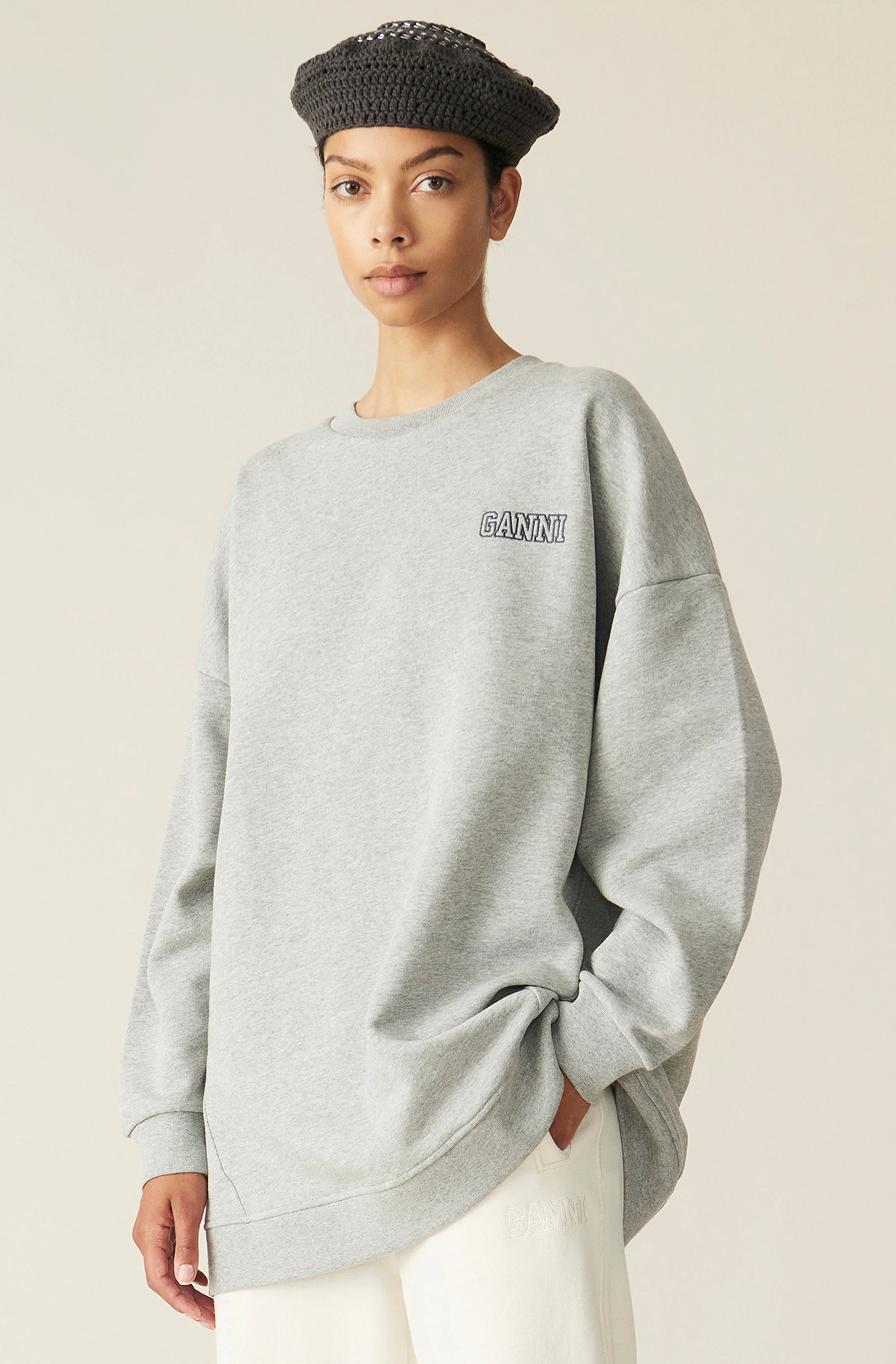 Software Isoli Oversized Sweatshirt | Paloma Melange - Image 2