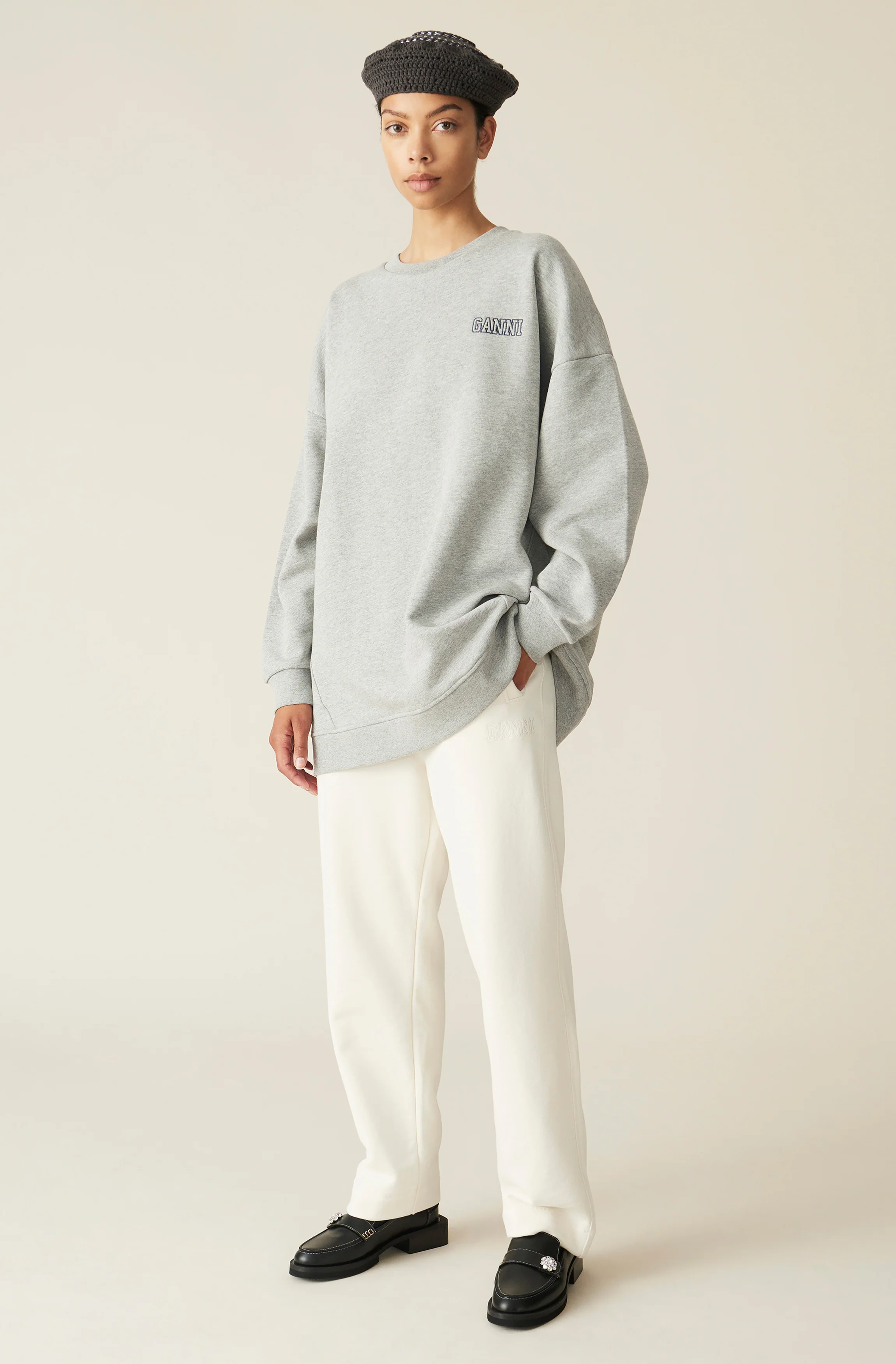 Software Isoli Oversized Sweatshirt | Paloma Melange - Image 3