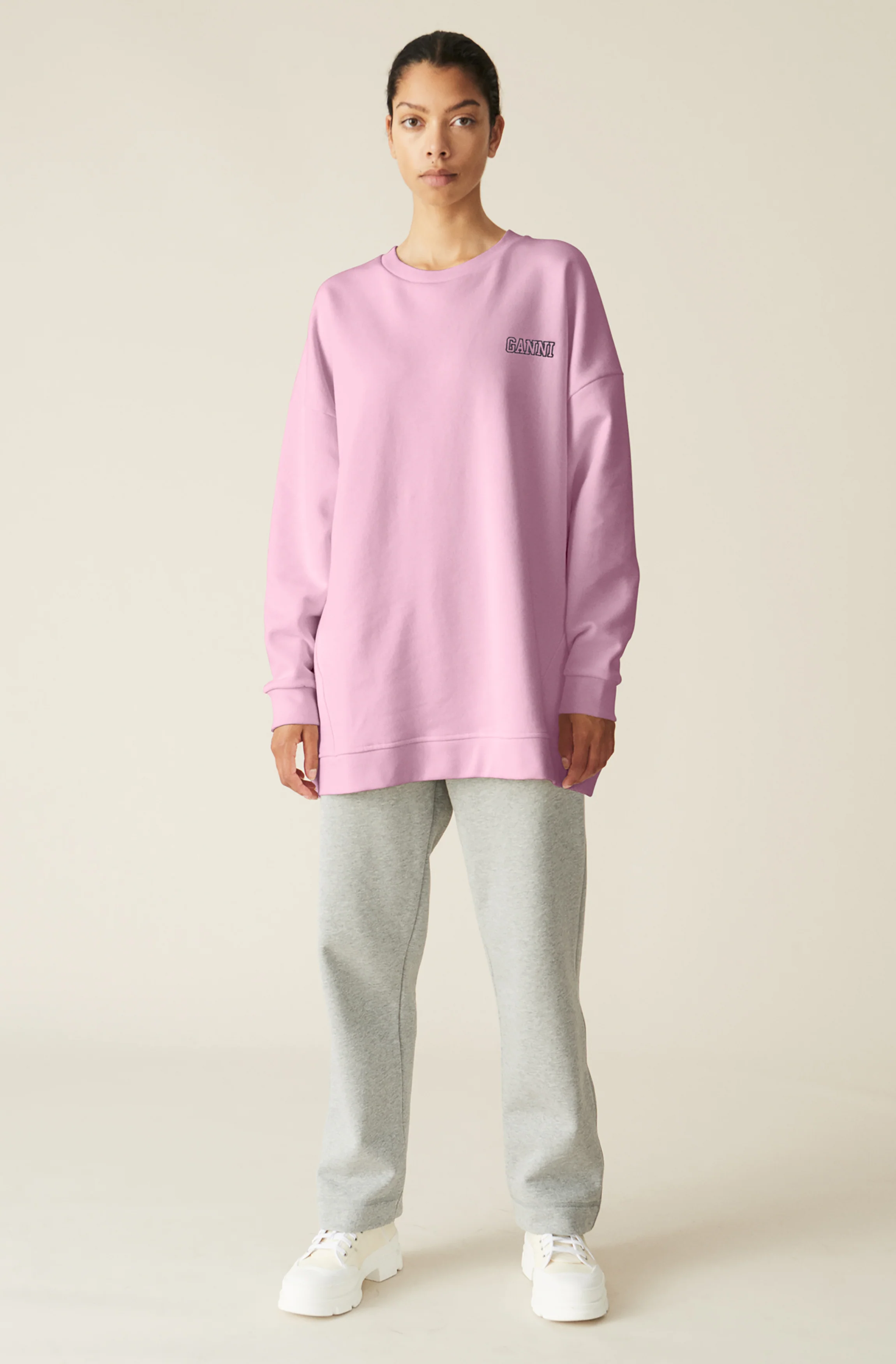 Software Isoli Oversized Sweatshirt | Sweet Lilac - Image 2