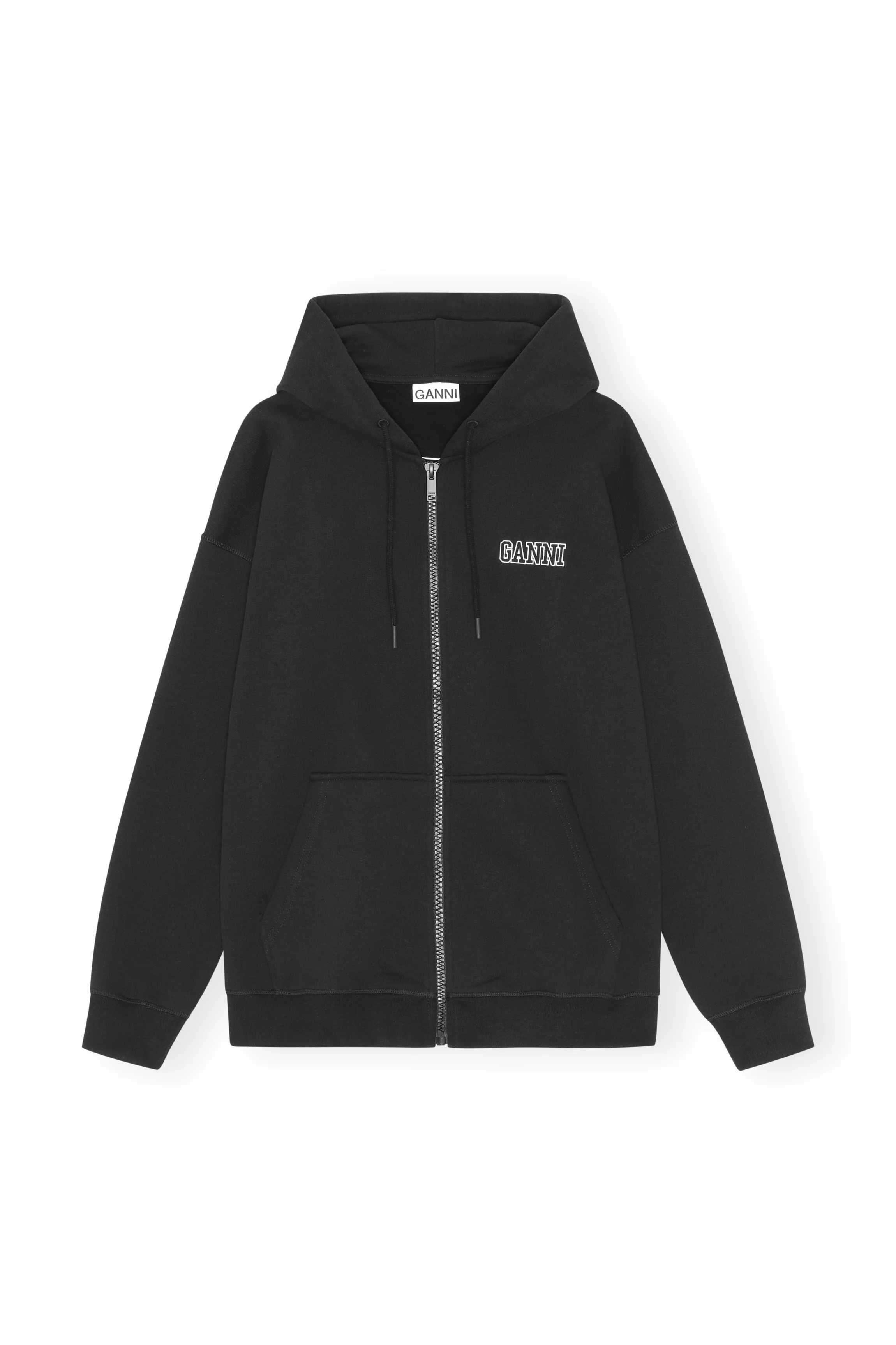 Software Isoli Software Oversized Zip Hoodie | Black