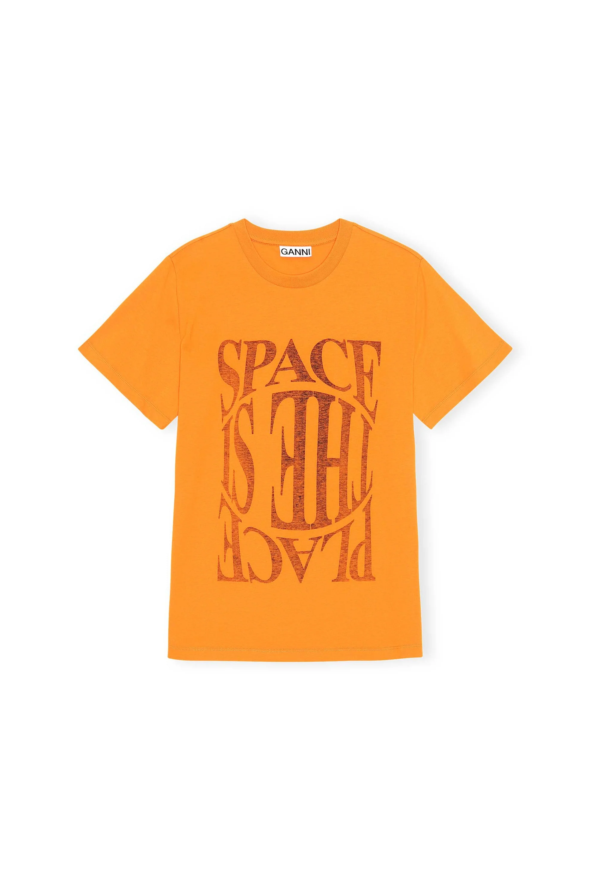 Space Tee | Bright Marigold