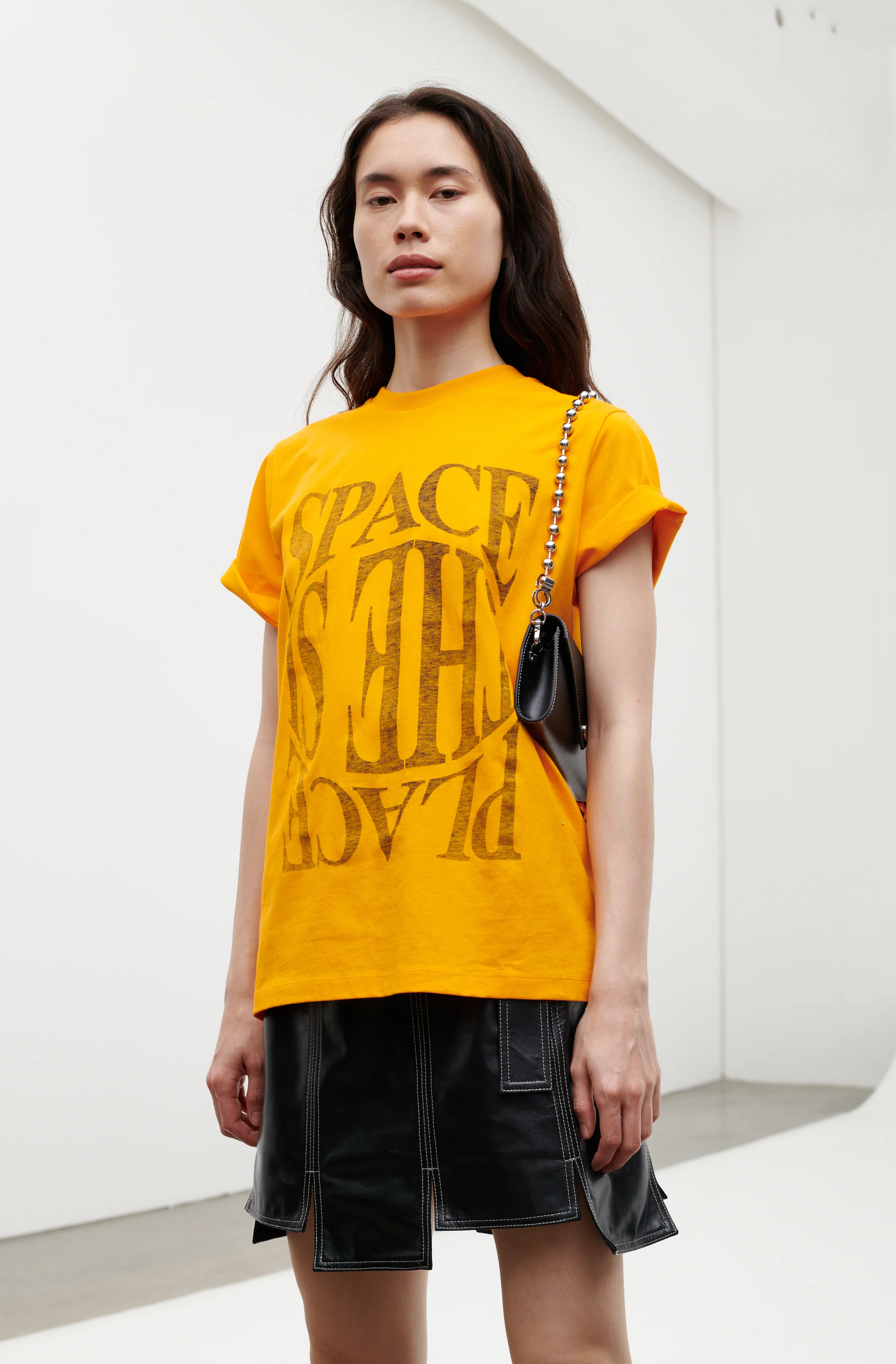 Space Tee | Bright Marigold - Image 2