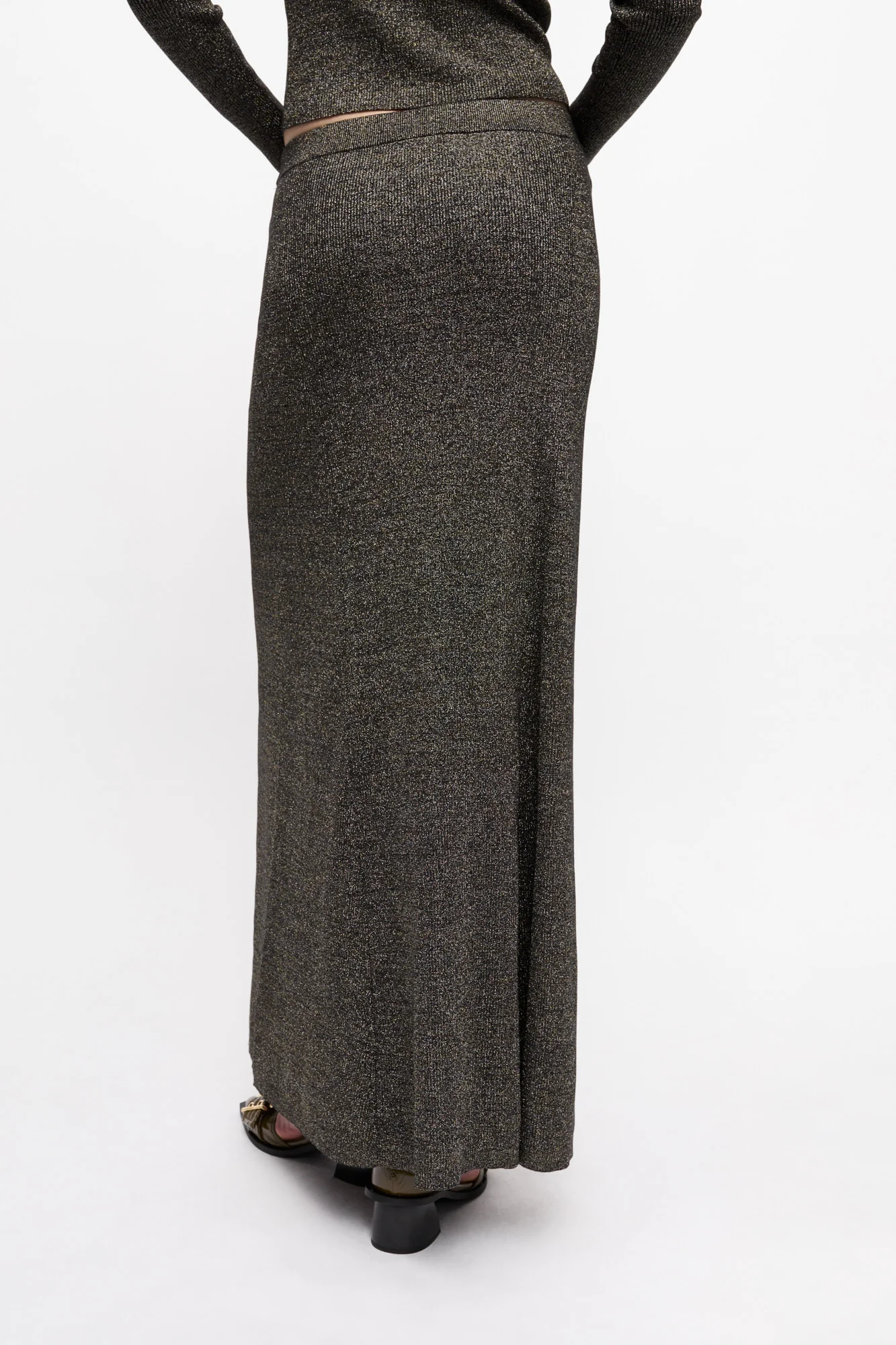 Sparkle Rib Maxi Skirt | Multicolor - Image 5