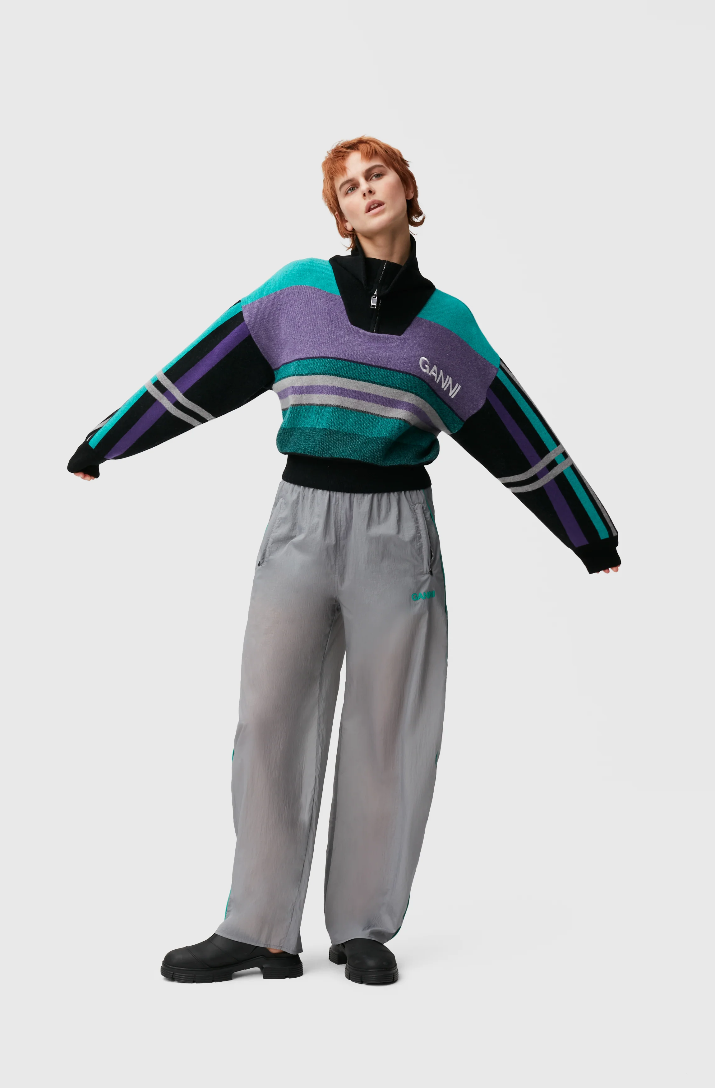 Sport Light Tech Tracksuit Trousers | Sharkskin - Image 3