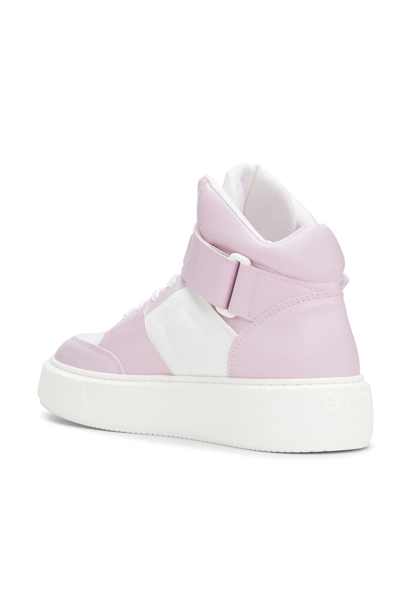 Sporty Mix High Top Sneakers | Light Lilac - Image 2
