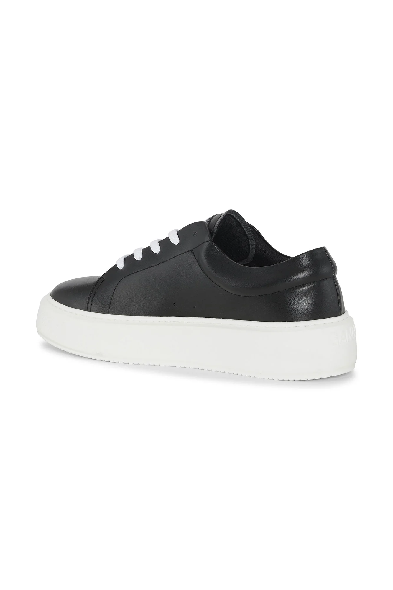 Sporty Mix Platform Sneaker | Black - Image 2