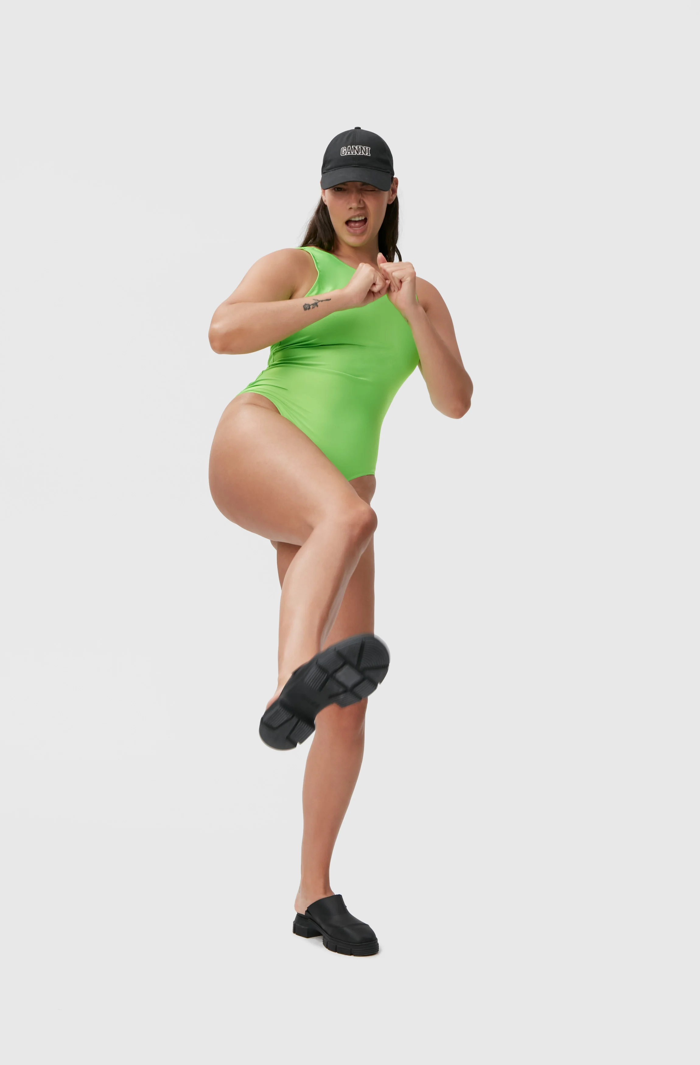 Sporty Swimsuit | Lime Popsicle - Image 5