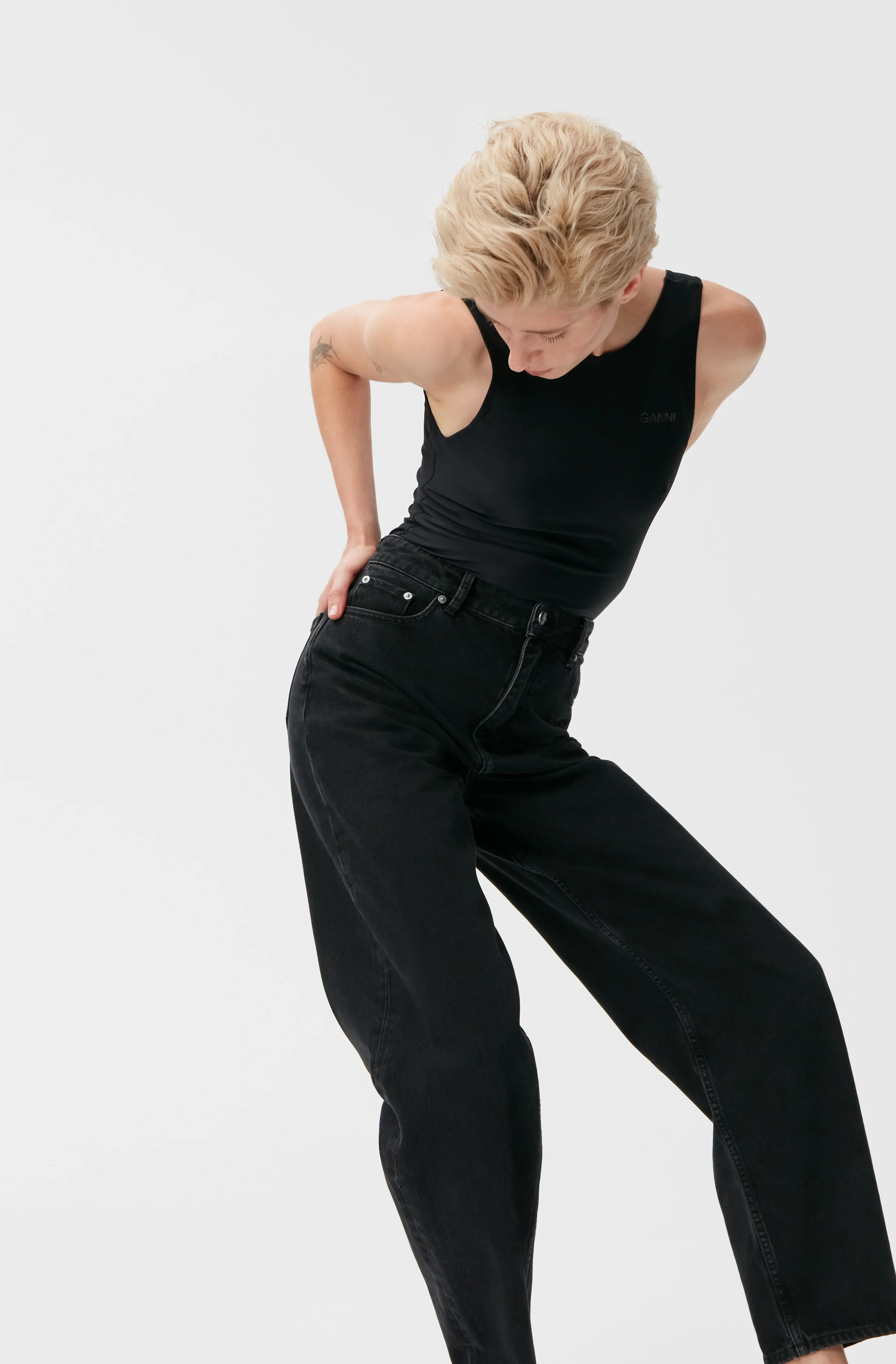 Stary Jeans - I | Washed Black/Black - Image 10