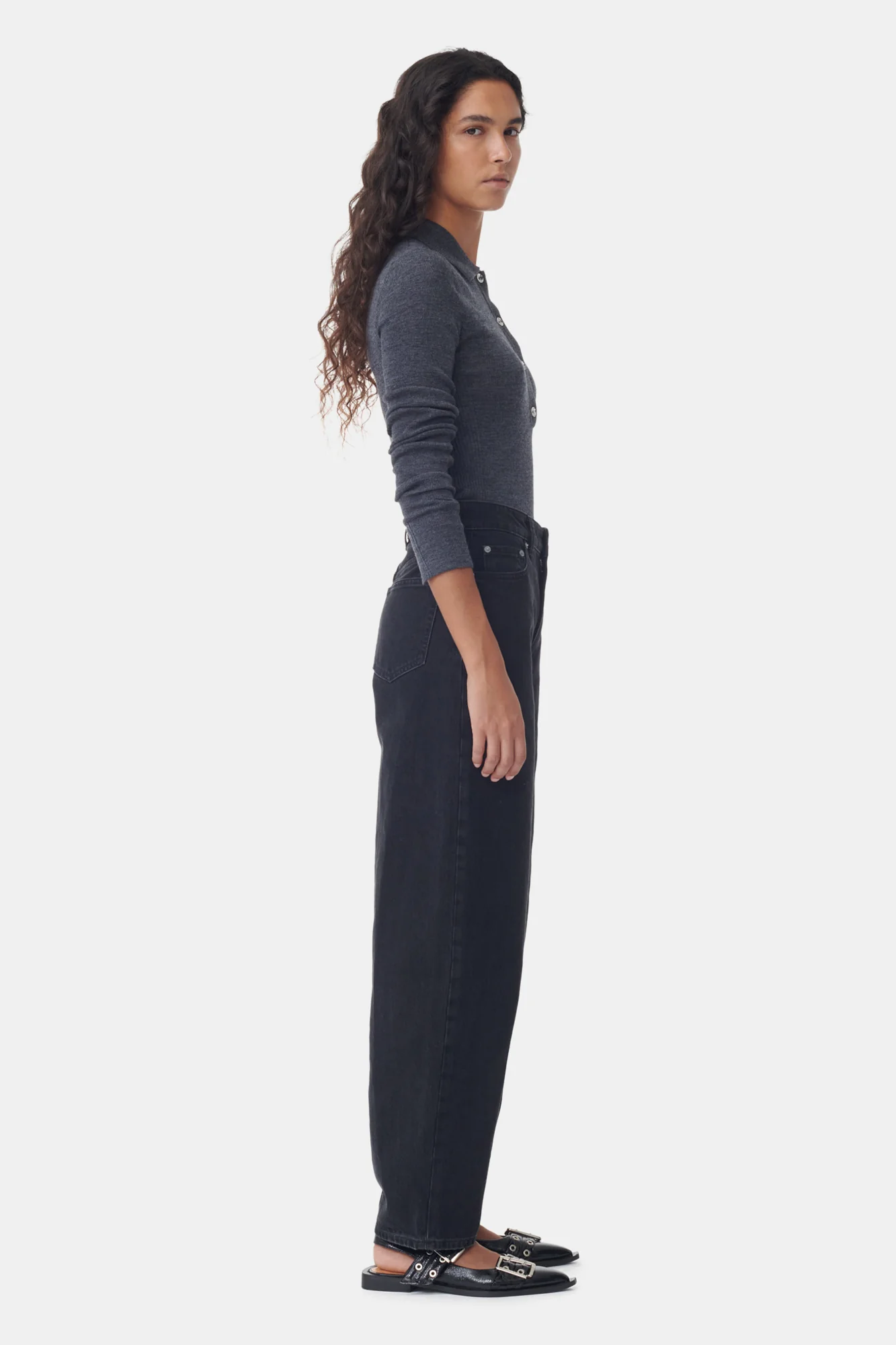 Stary Jeans - I | Washed Black/Black - Image 6