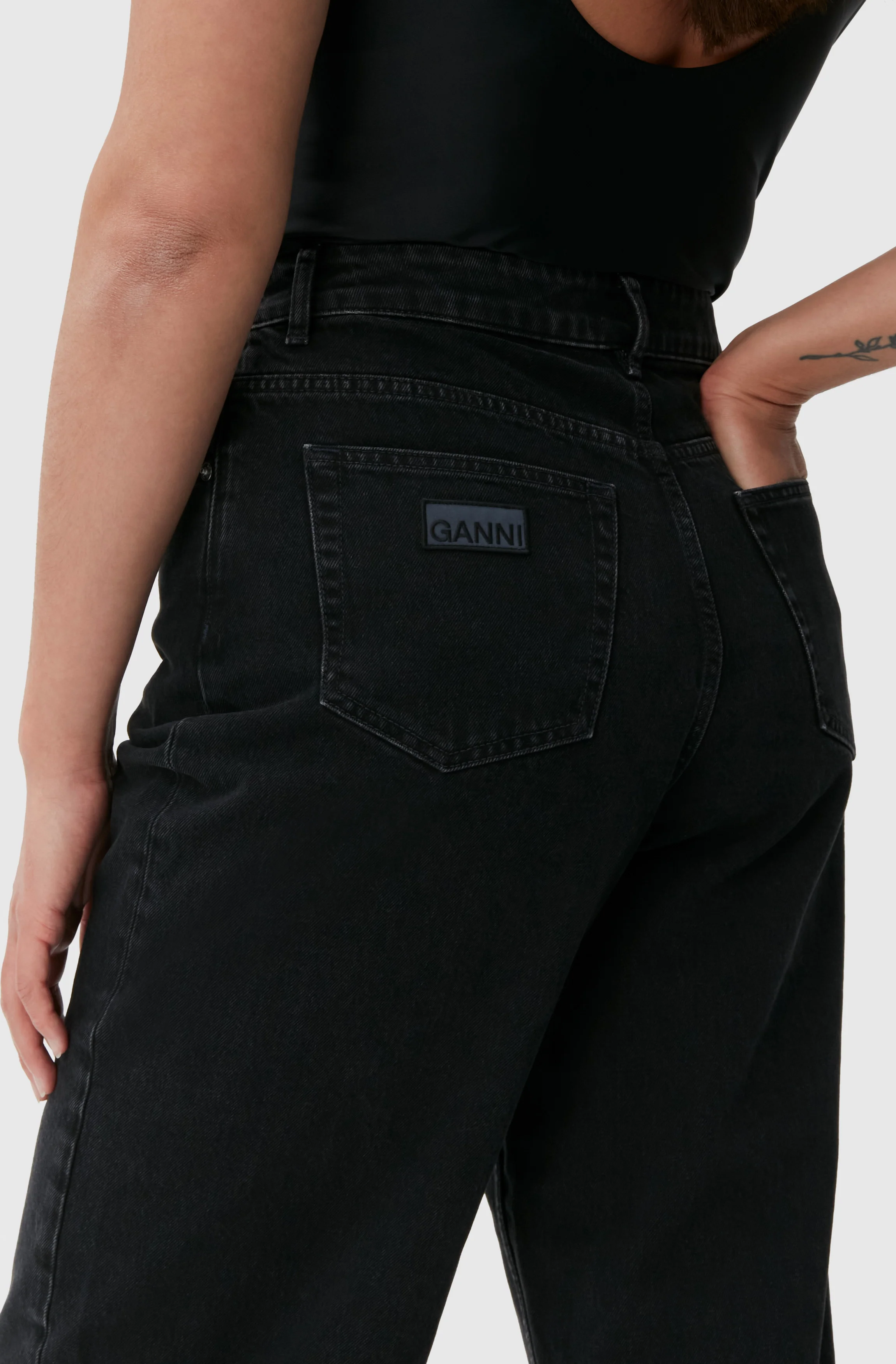Stary Jeans - I | Washed Black/Black - Image 9