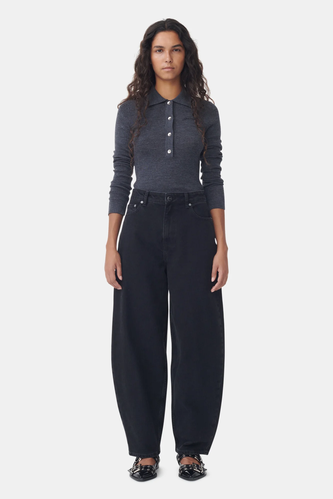 Stary Jeans - II | Washed Black/Black - Image 3