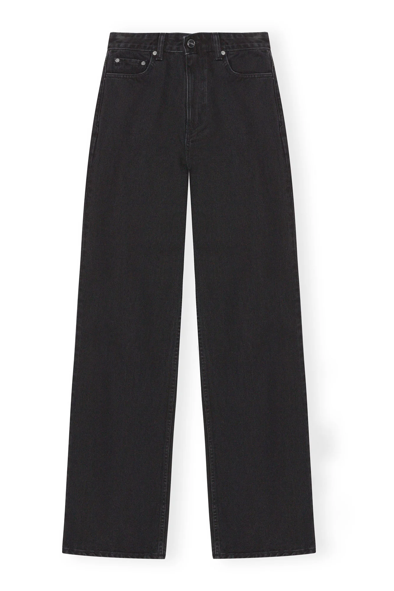 Straight Andi Jeans | Washed Black/Black