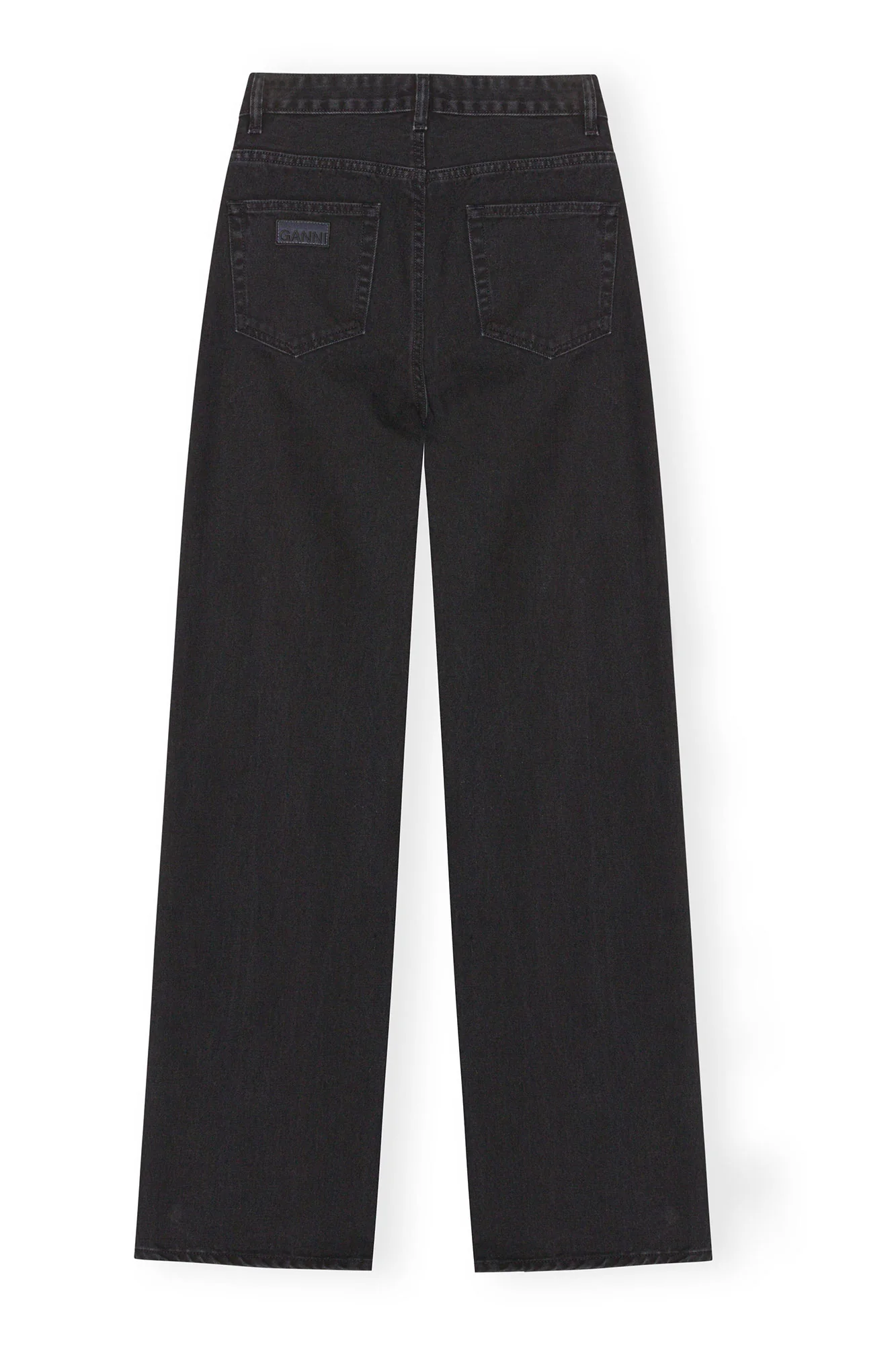 Straight Andi Jeans | Washed Black/Black - Image 2