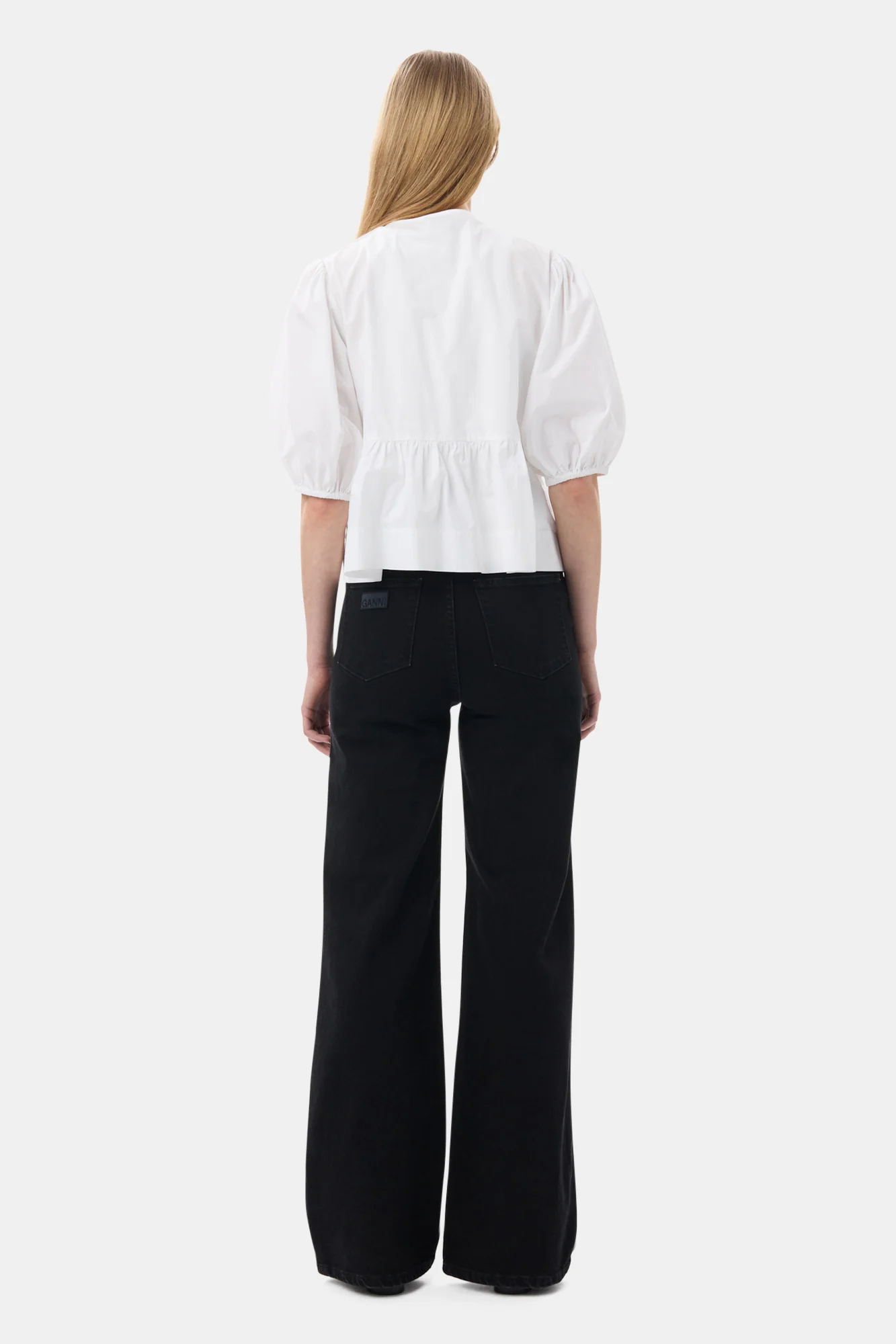 Straight Andi Jeans | Washed Black/Black - Image 6
