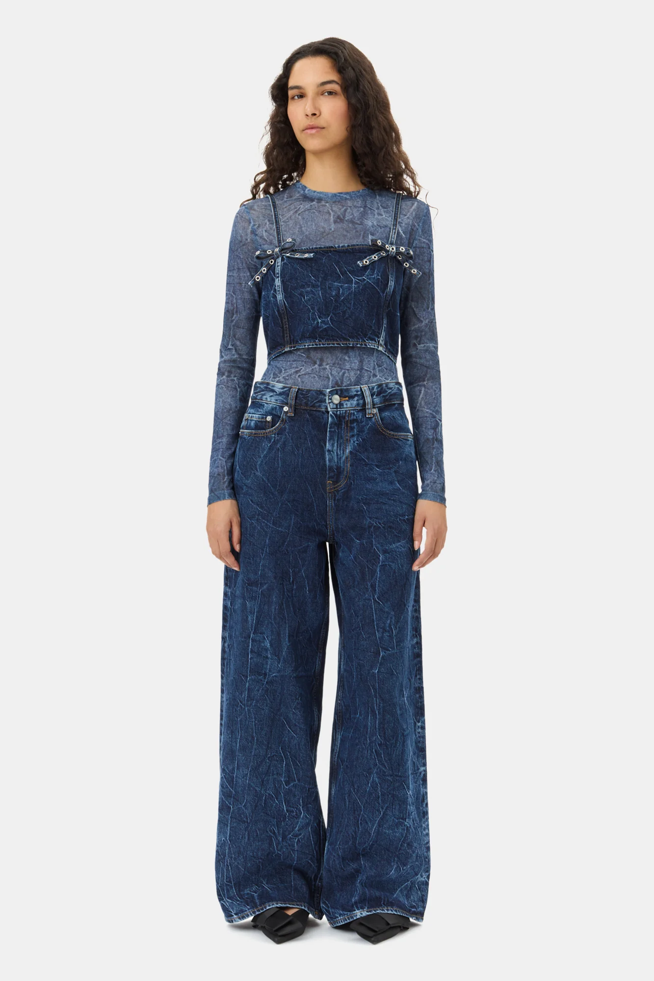 Strap Top | Mid Blue Stone - Image 4