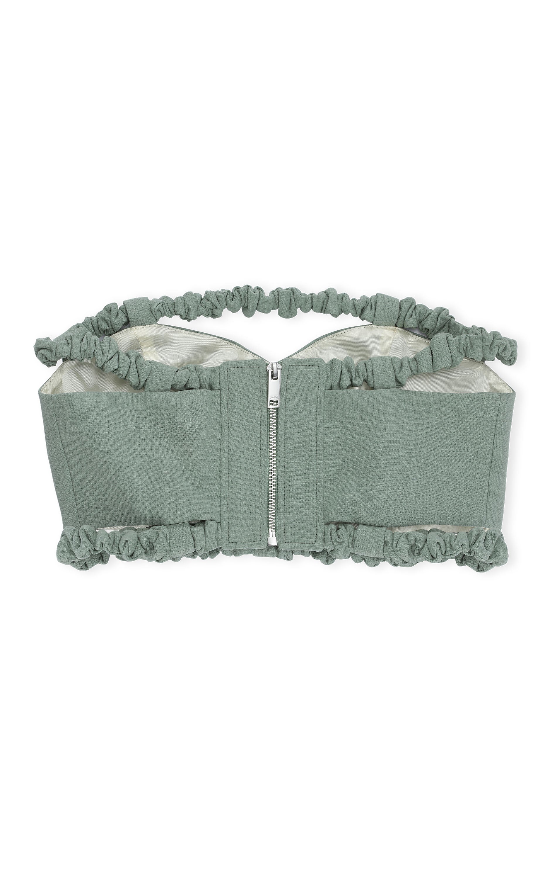 Strapless Crop Top | Green Bay - Image 2
