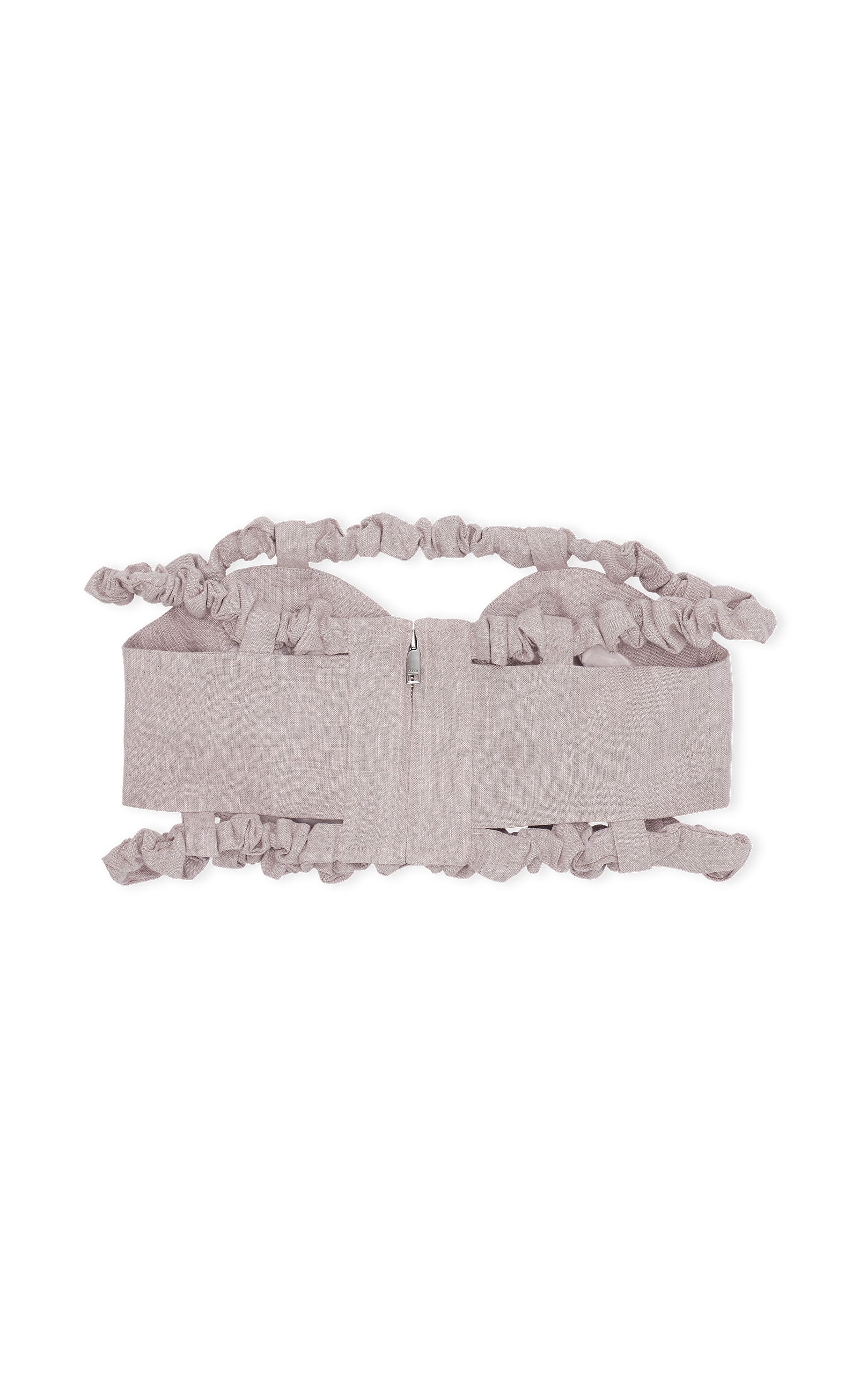 Strapless Crop Top | Light Lilac - Image 2