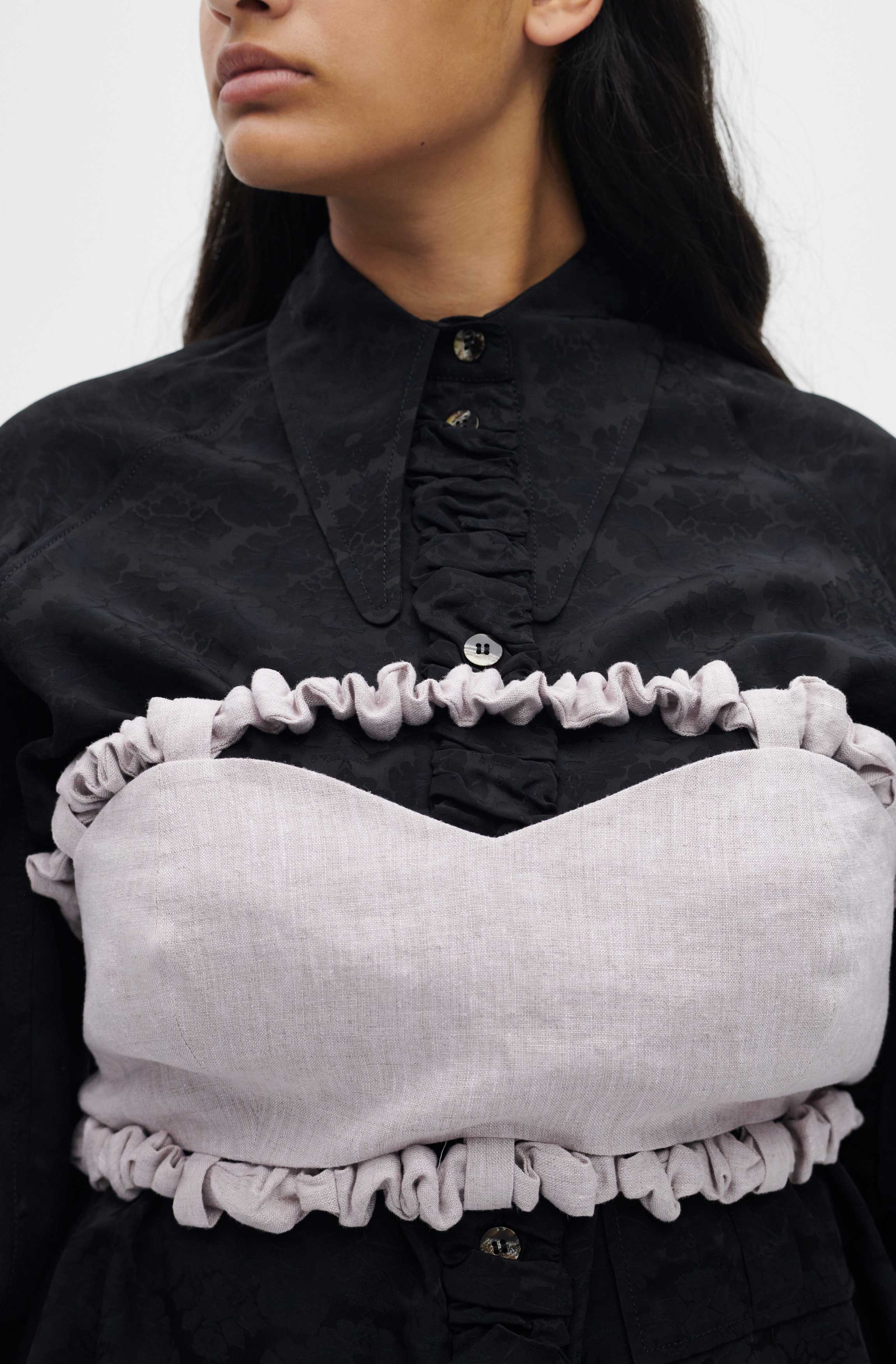Strapless Crop Top | Light Lilac - Image 6