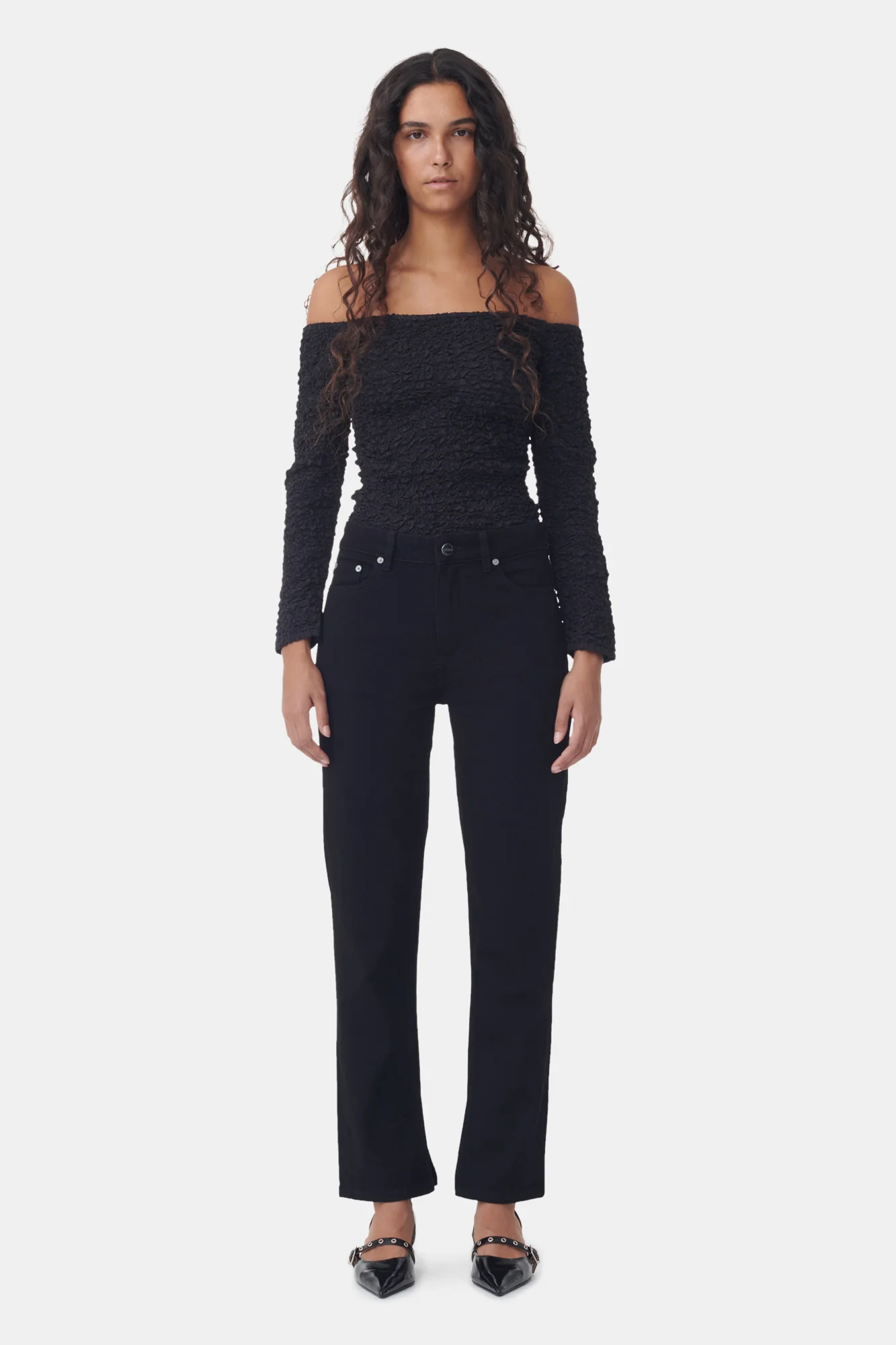 Stretch Beksi Jeans | Black/Black - Image 2