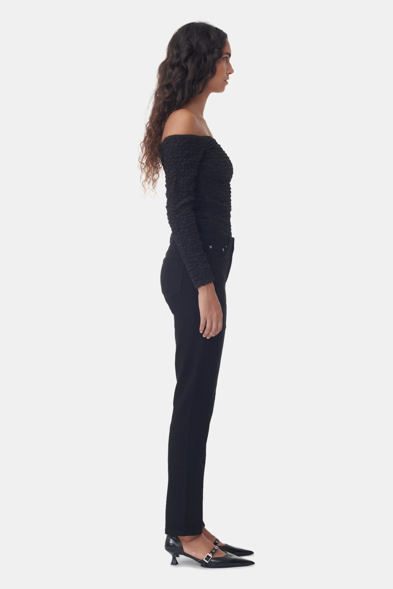 Stretch Beksi Jeans | Black/Black - Image 3