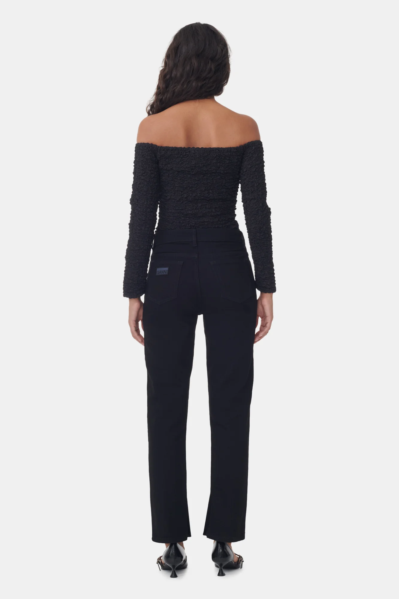 Stretch Beksi Jeans | Black/Black - Image 4