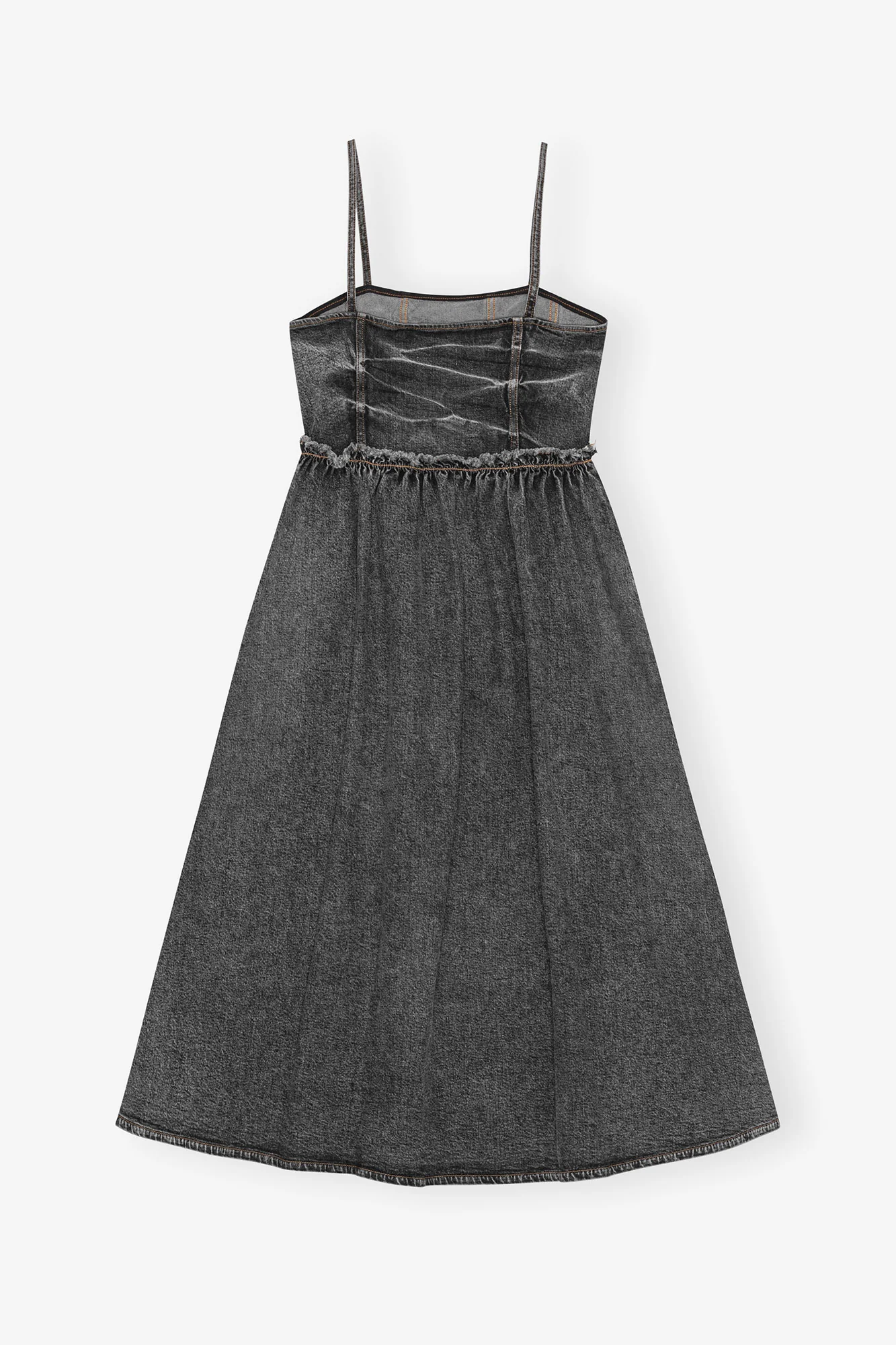 Stretch Future Denim Dress | Black Washed - Image 2