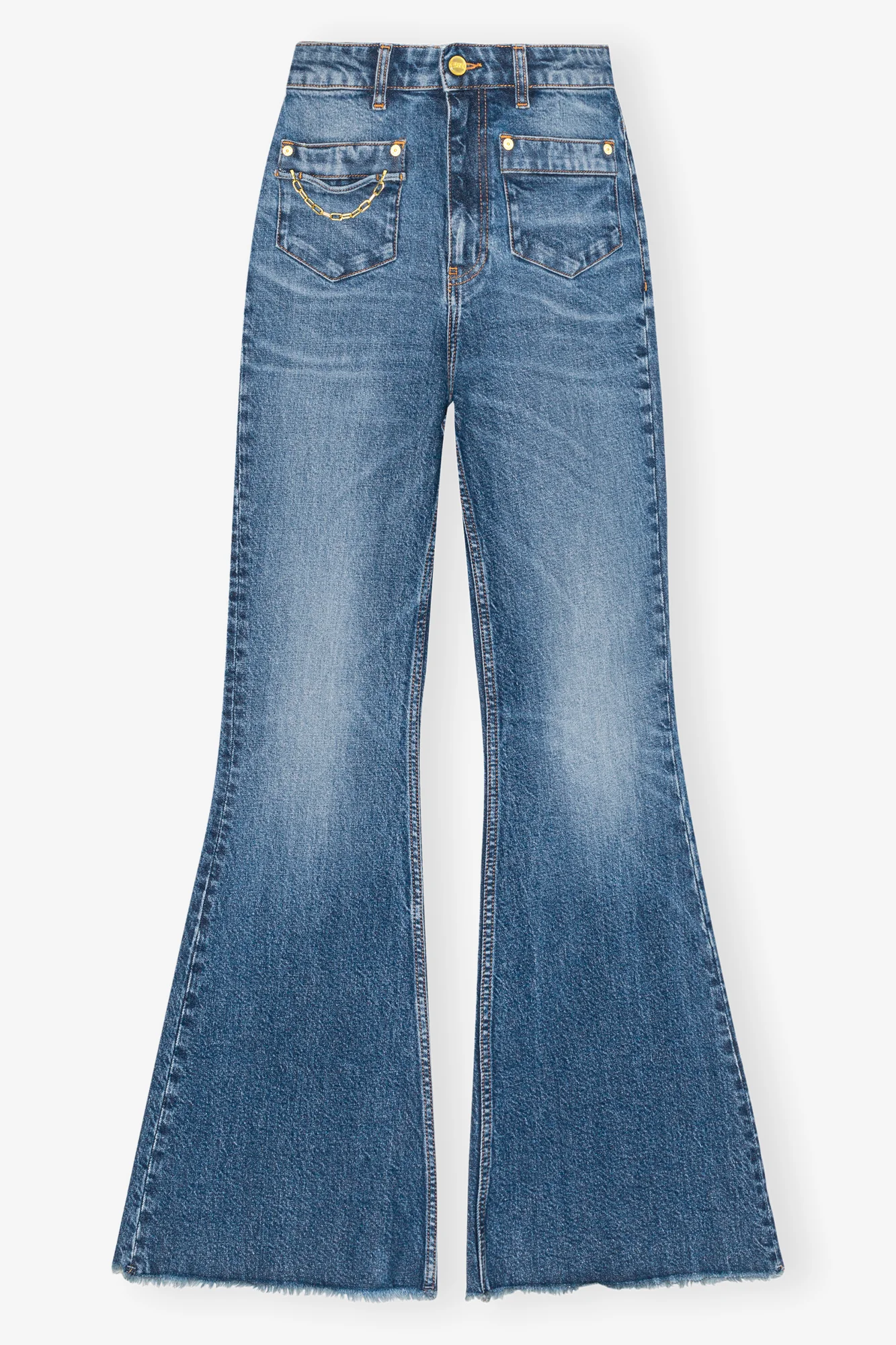 Stretch Future Denim Goddi HW | Mid Blue Vintage