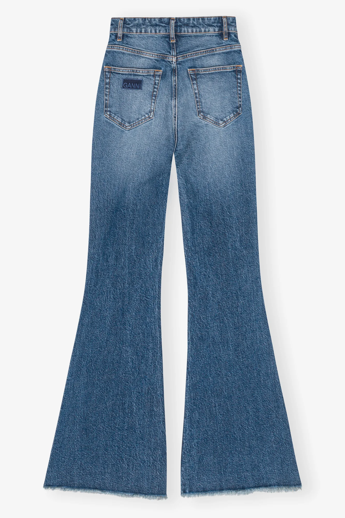 Stretch Future Denim Goddi HW | Mid Blue Vintage - Image 2