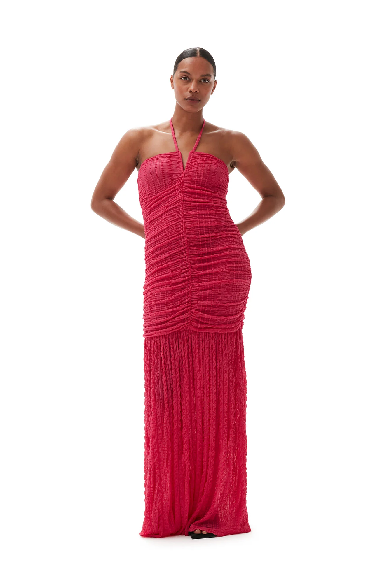 Stretch Lace Halter Neck Dress | Love Potion - Image 3