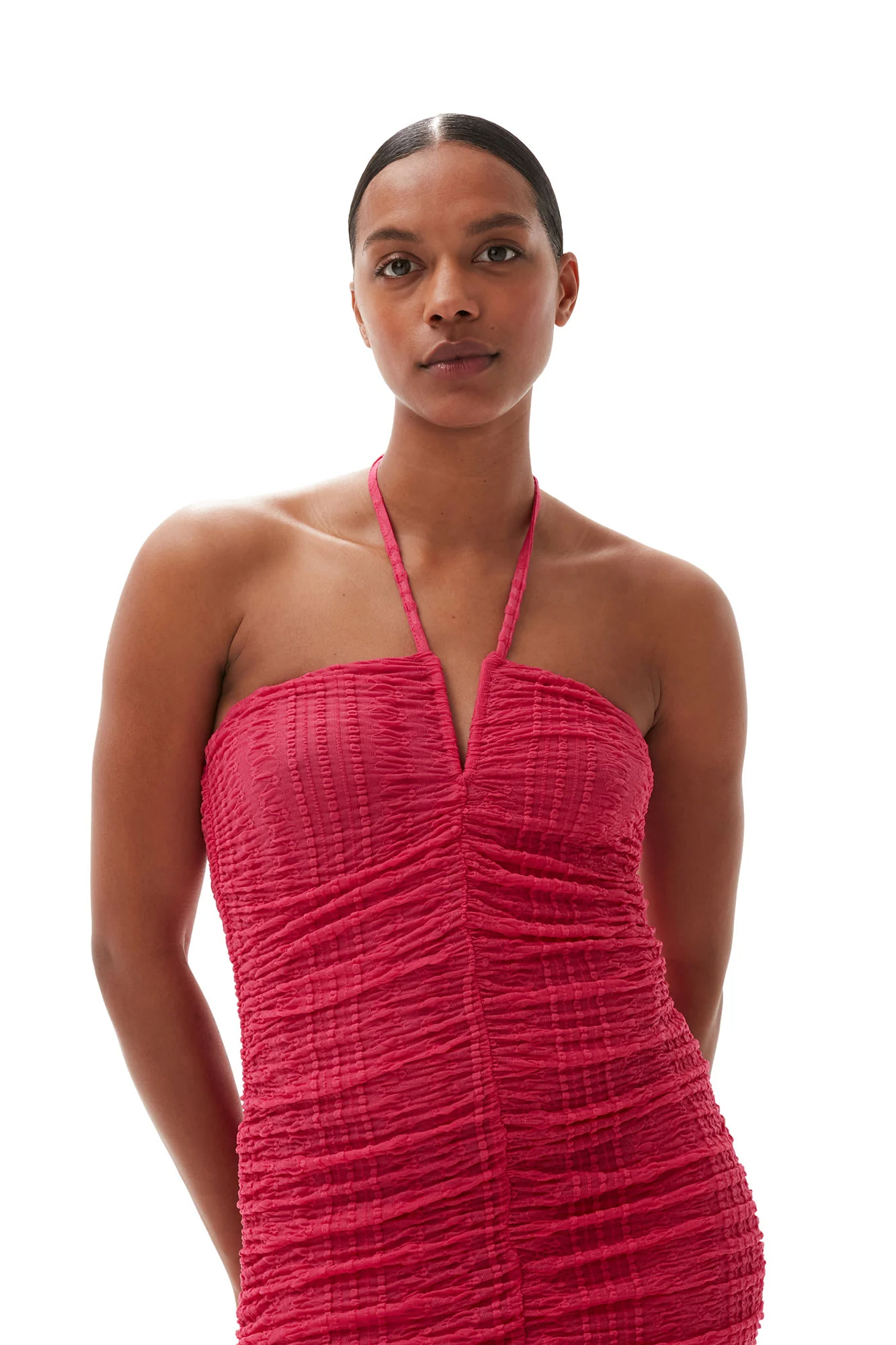 Stretch Lace Halter Neck Dress | Love Potion - Image 6