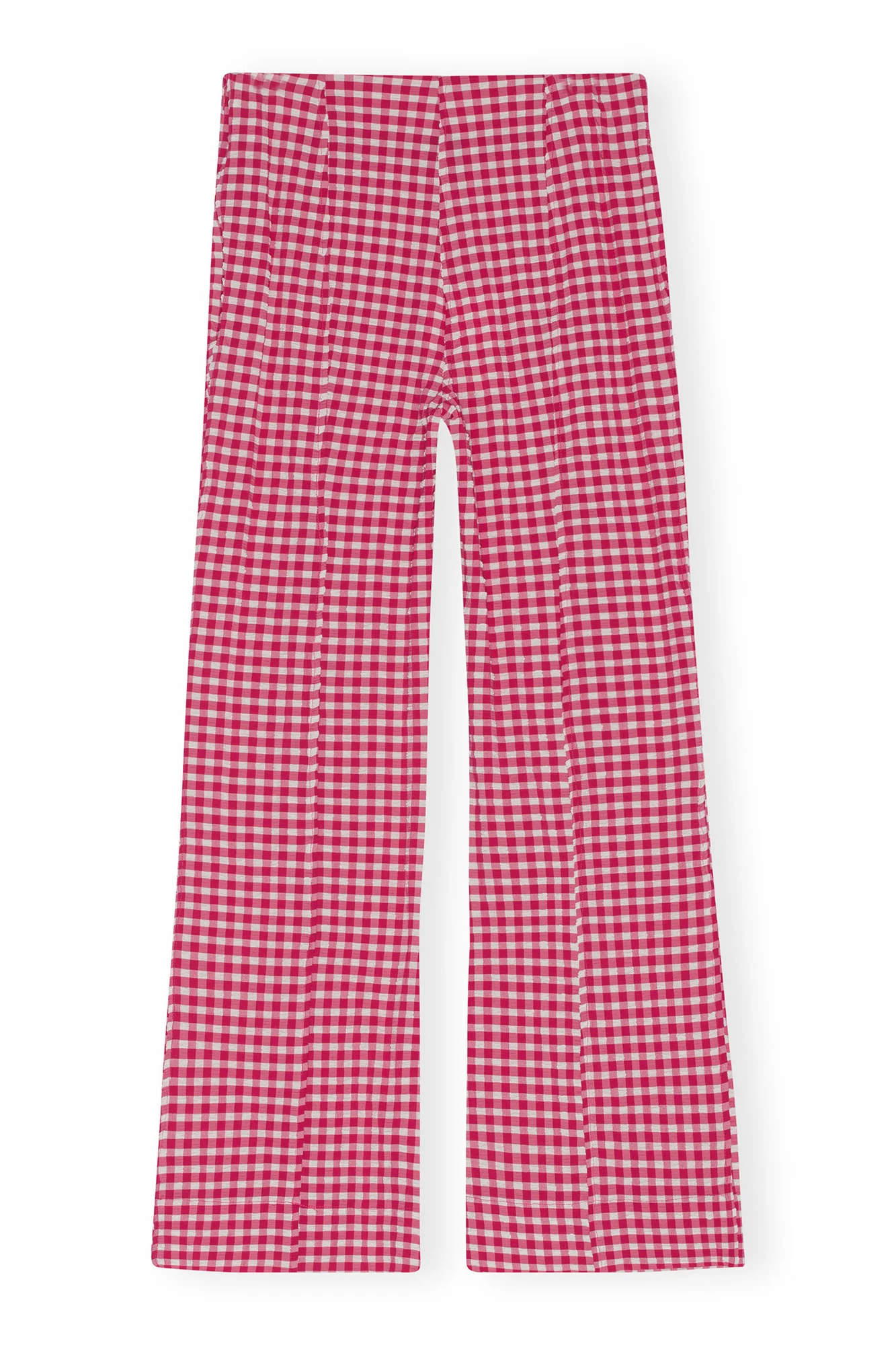 Stretch Seersucker Cropped Pants | Love Potion - Image 2