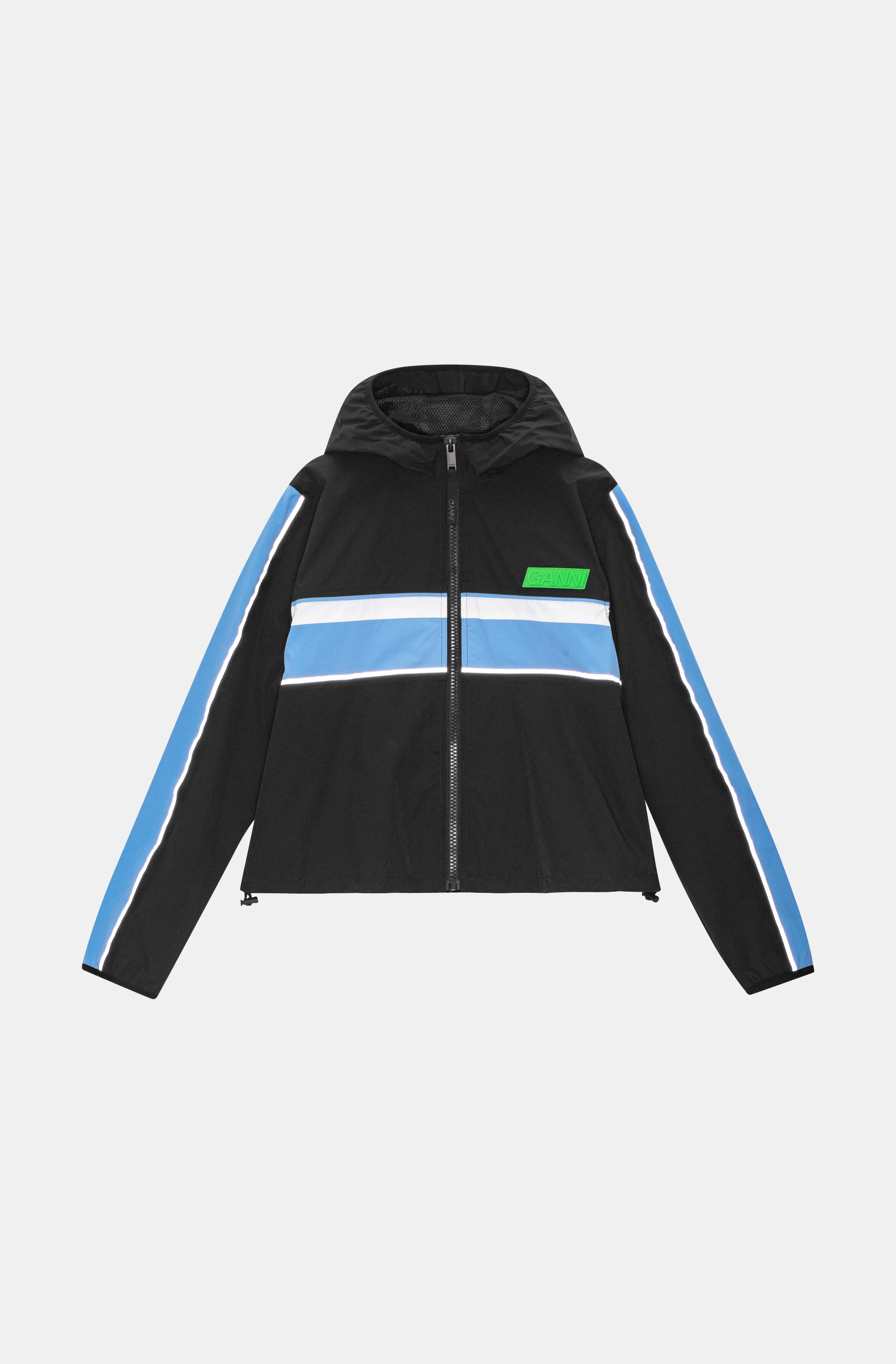 Stretch Shell Tracksuit Jacket | Black - Image 2