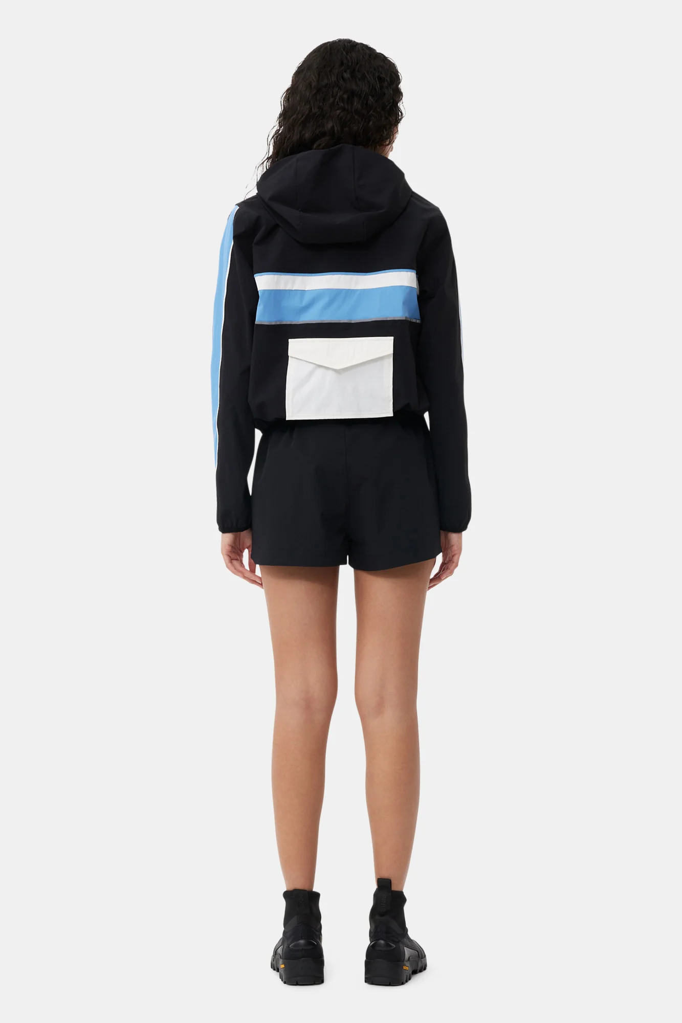 Stretch Shell Tracksuit Jacket | Black - Image 8