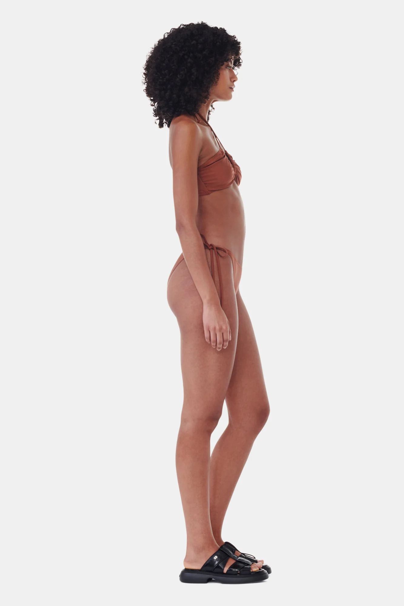 String Bikini Briefs | Copper Brown - Image 4