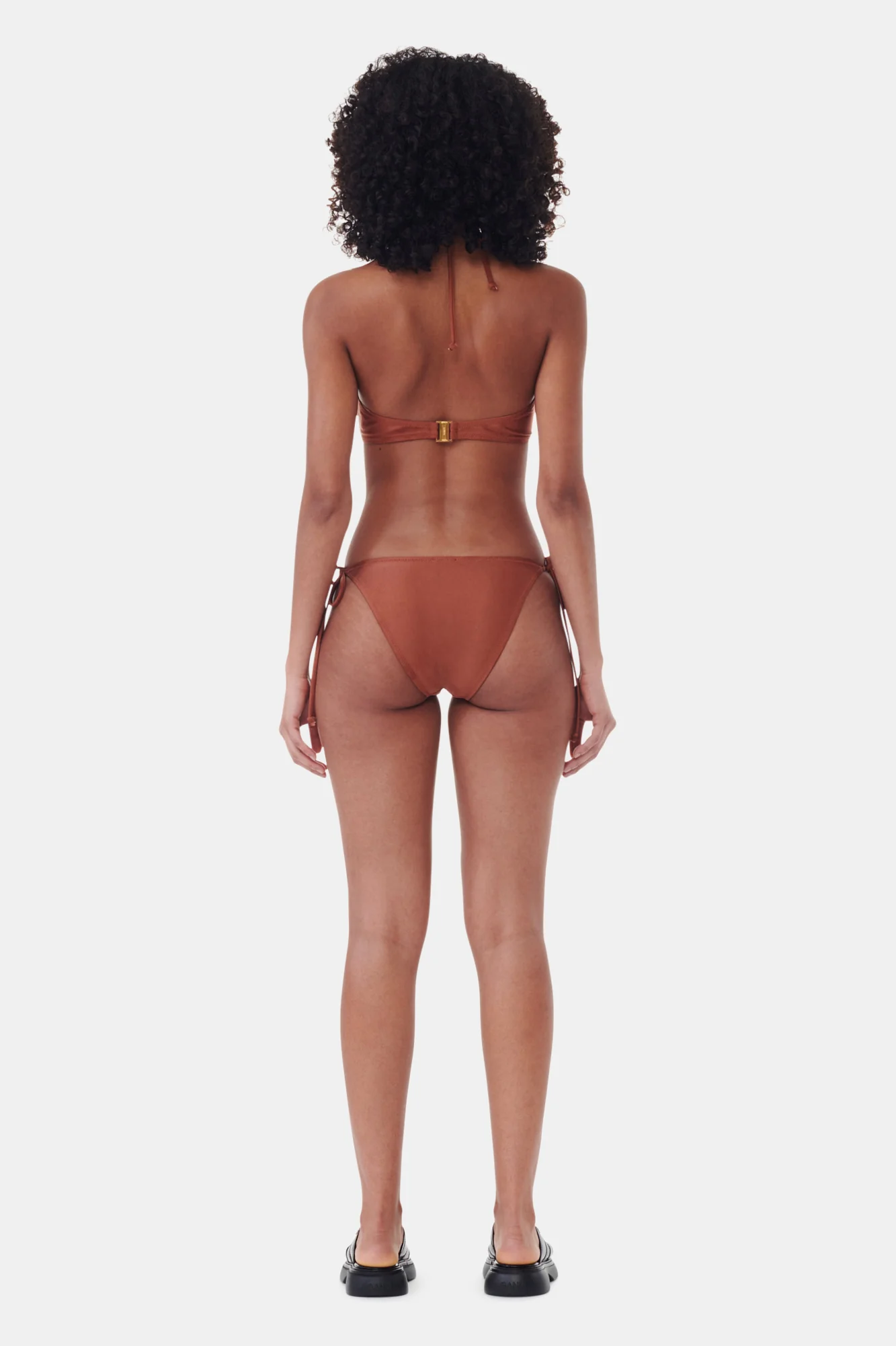 String Bikini Briefs | Copper Brown - Image 5