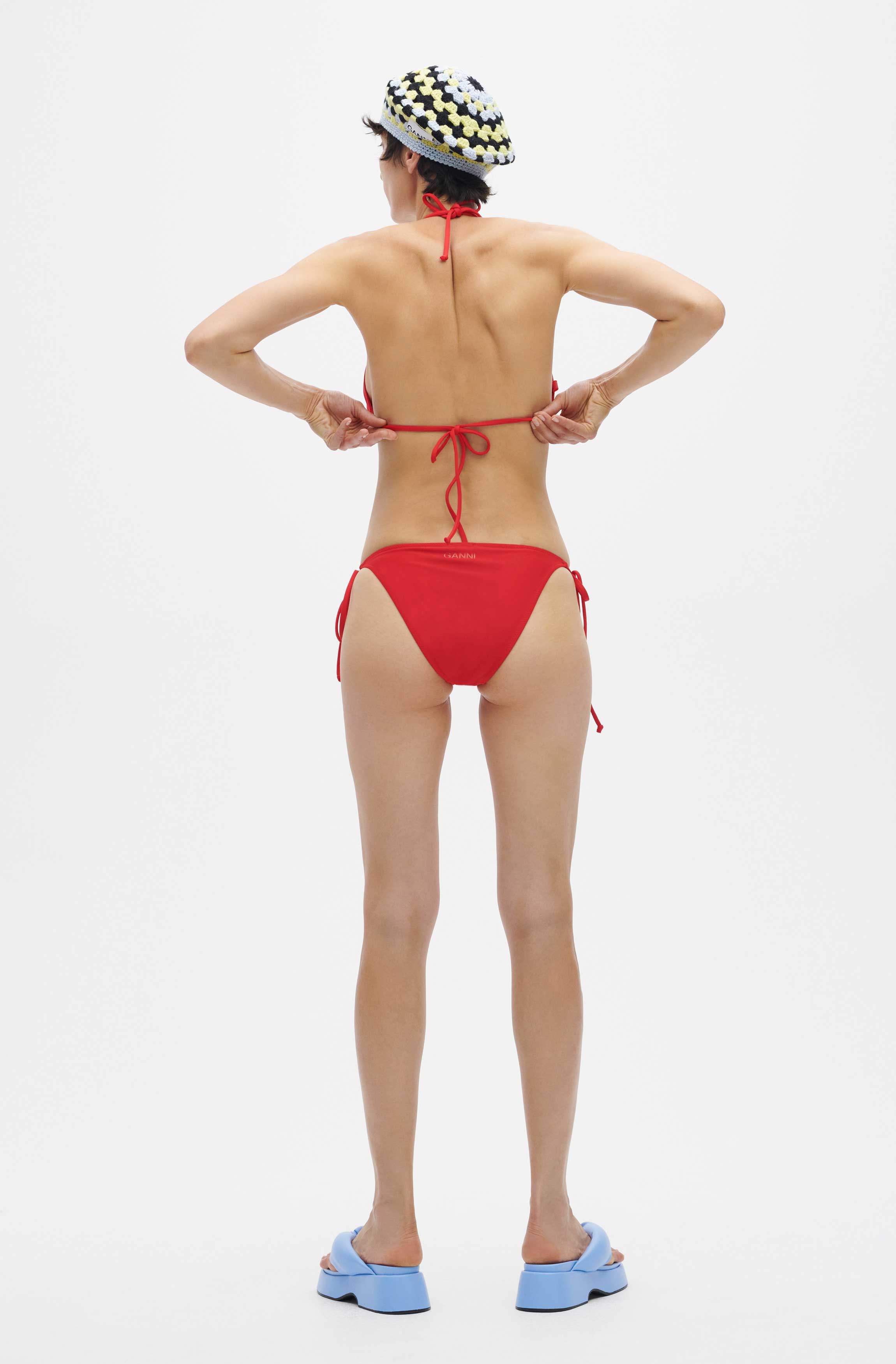 String Bikini Top | High Risk Red - Image 5