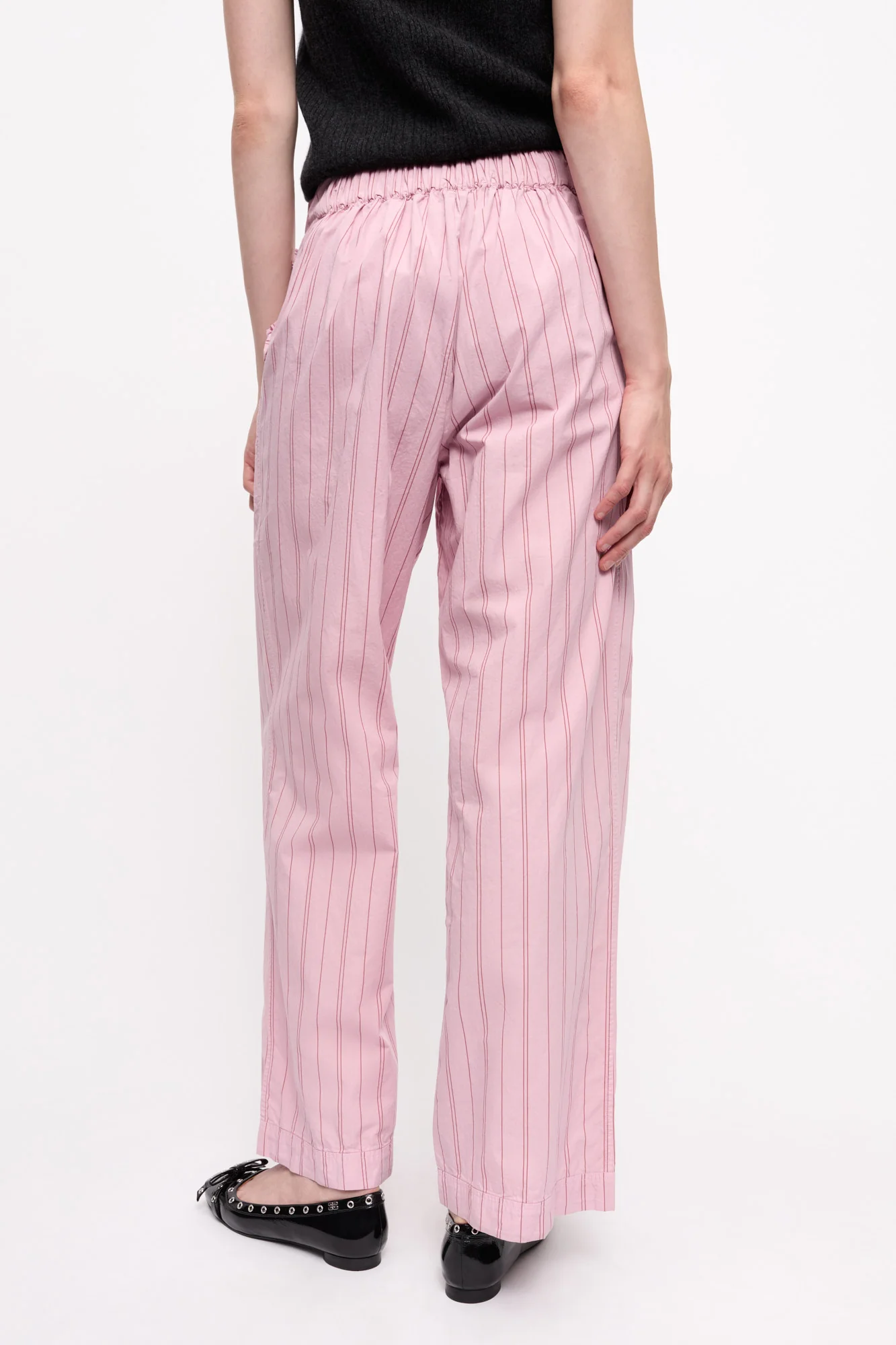 Stripe Cotton Pyjama Trousers | Lilac Sachet - Image 5