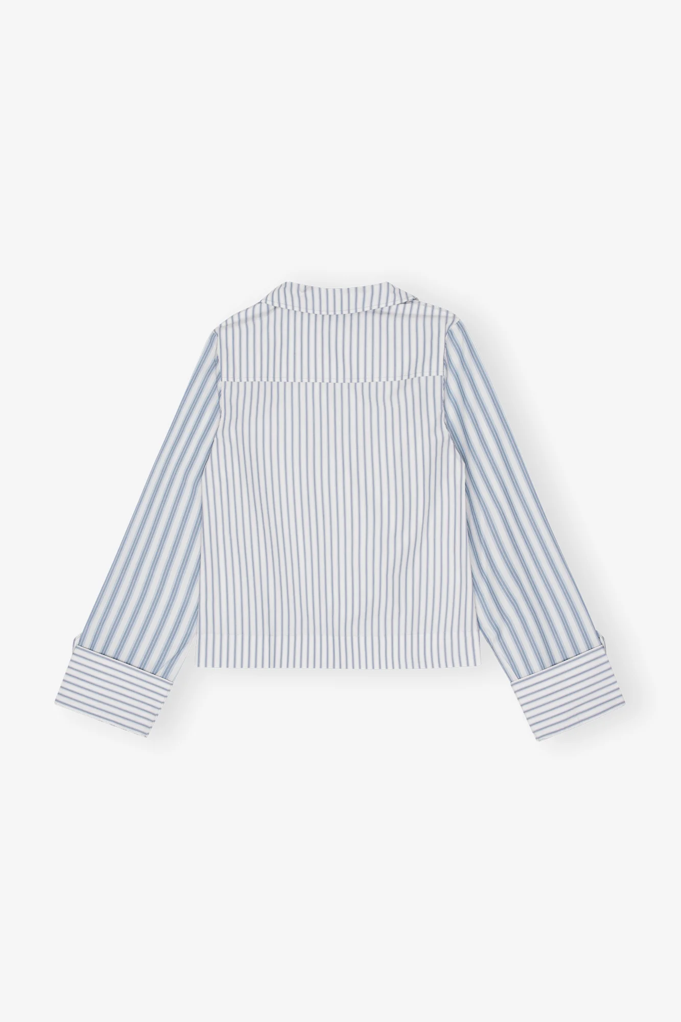 Stripe Cotton Shirt | Egret - Image 2