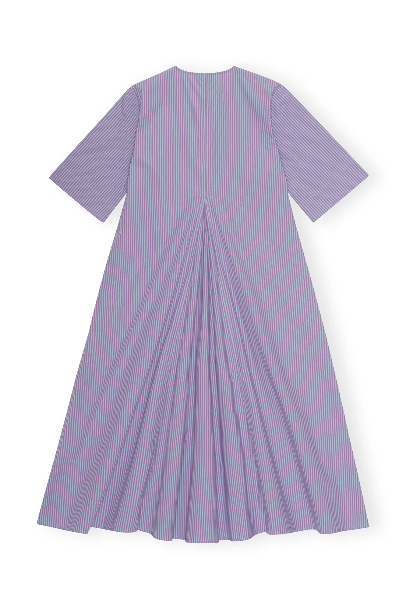 Stripe Cotton V-Neck Maxi Dress | Forever Blue - Image 2