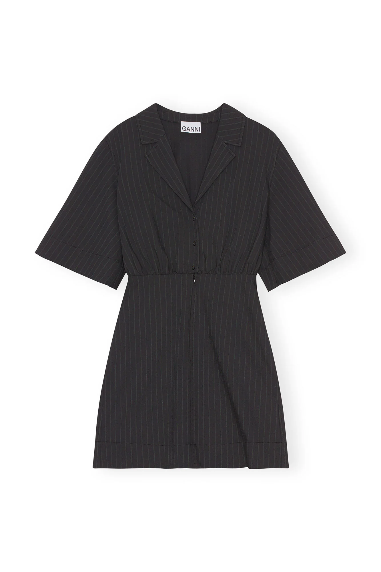 Stripe Mini Dress | Black