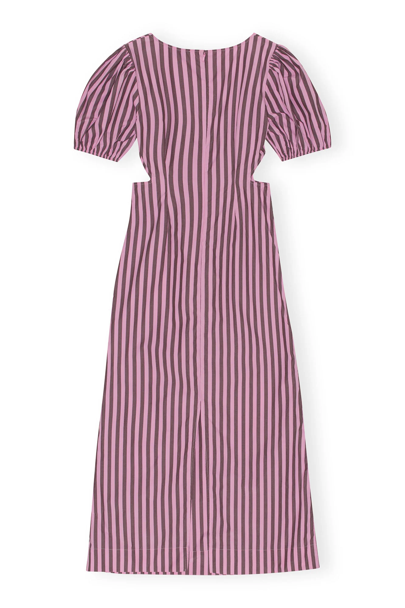 Striped Cotton Cutout Dress | Bonbon - Image 3