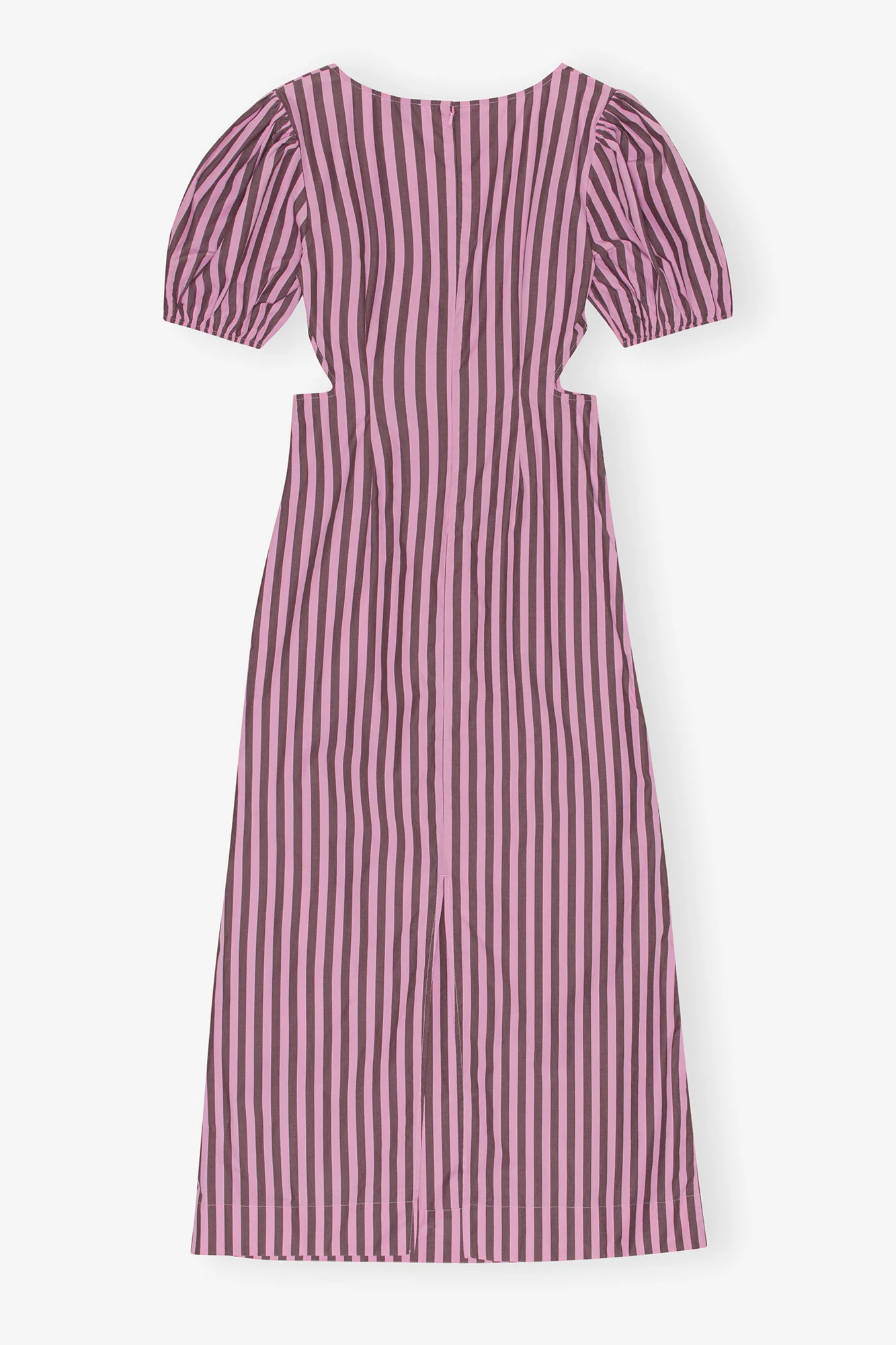 Striped Cotton Cutout Dress | Bonbon - Image 4