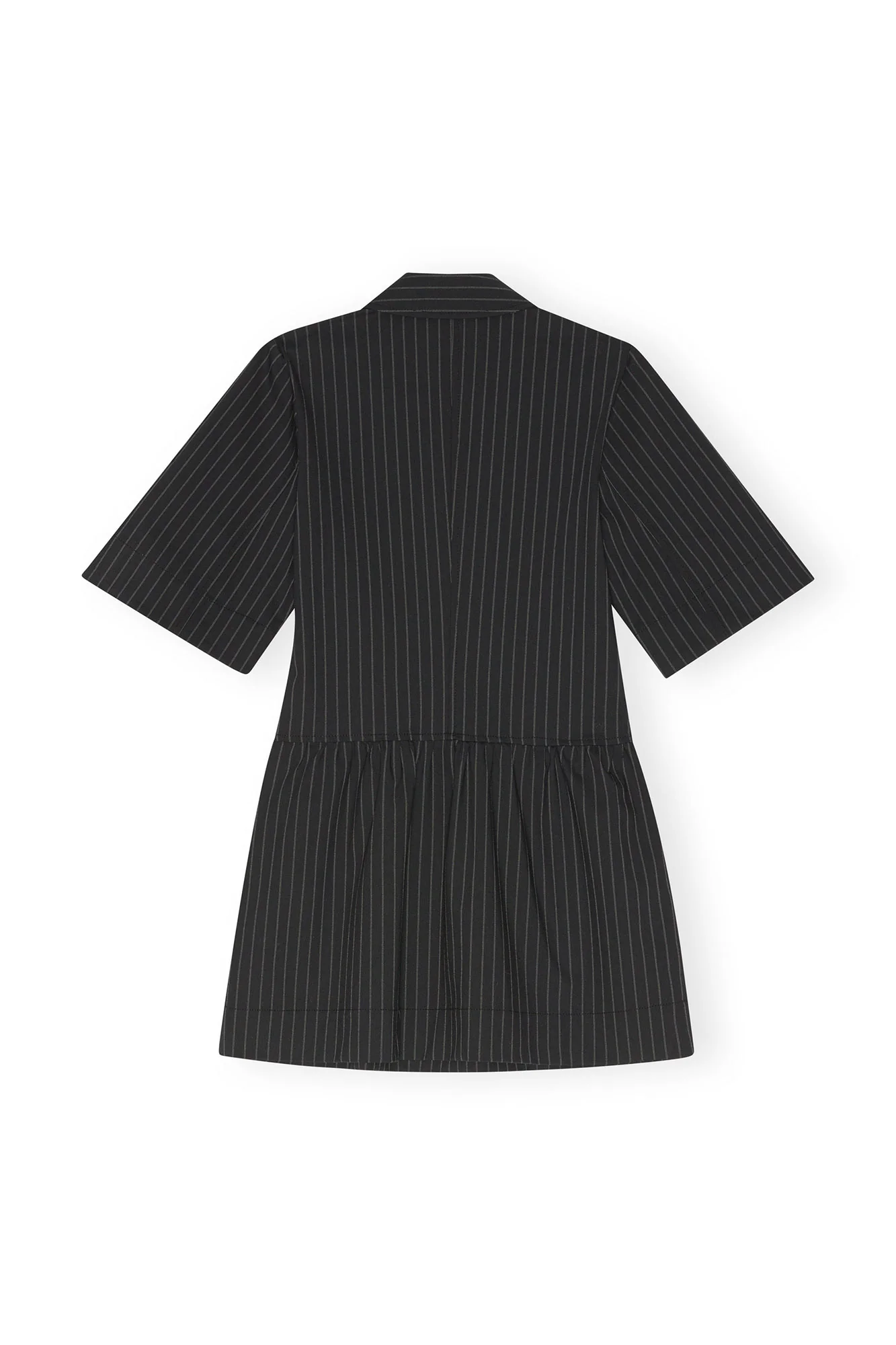 Striped Mini Dress | Black - Image 2