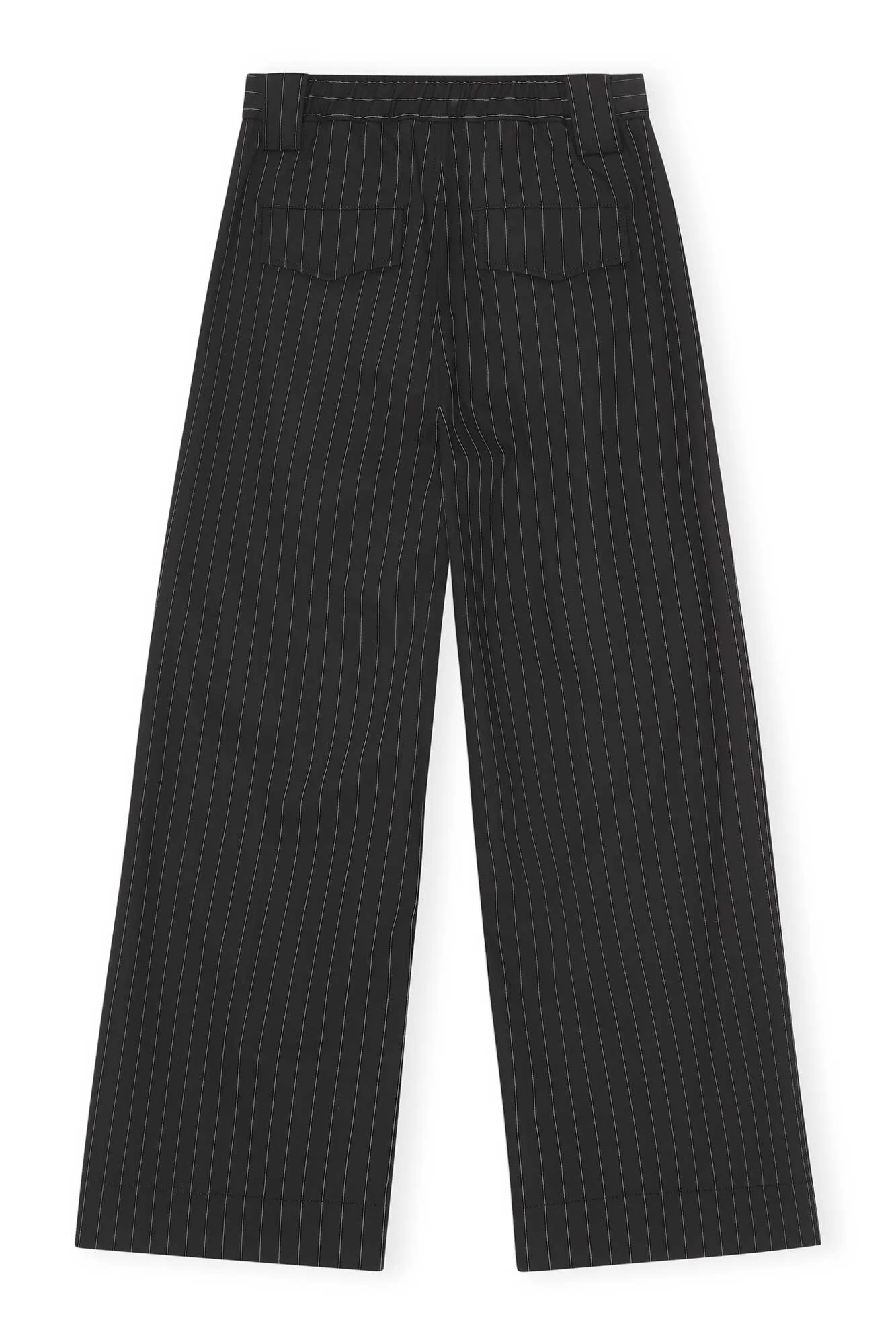 Striped Wide Trousers | Phantom - Image 2