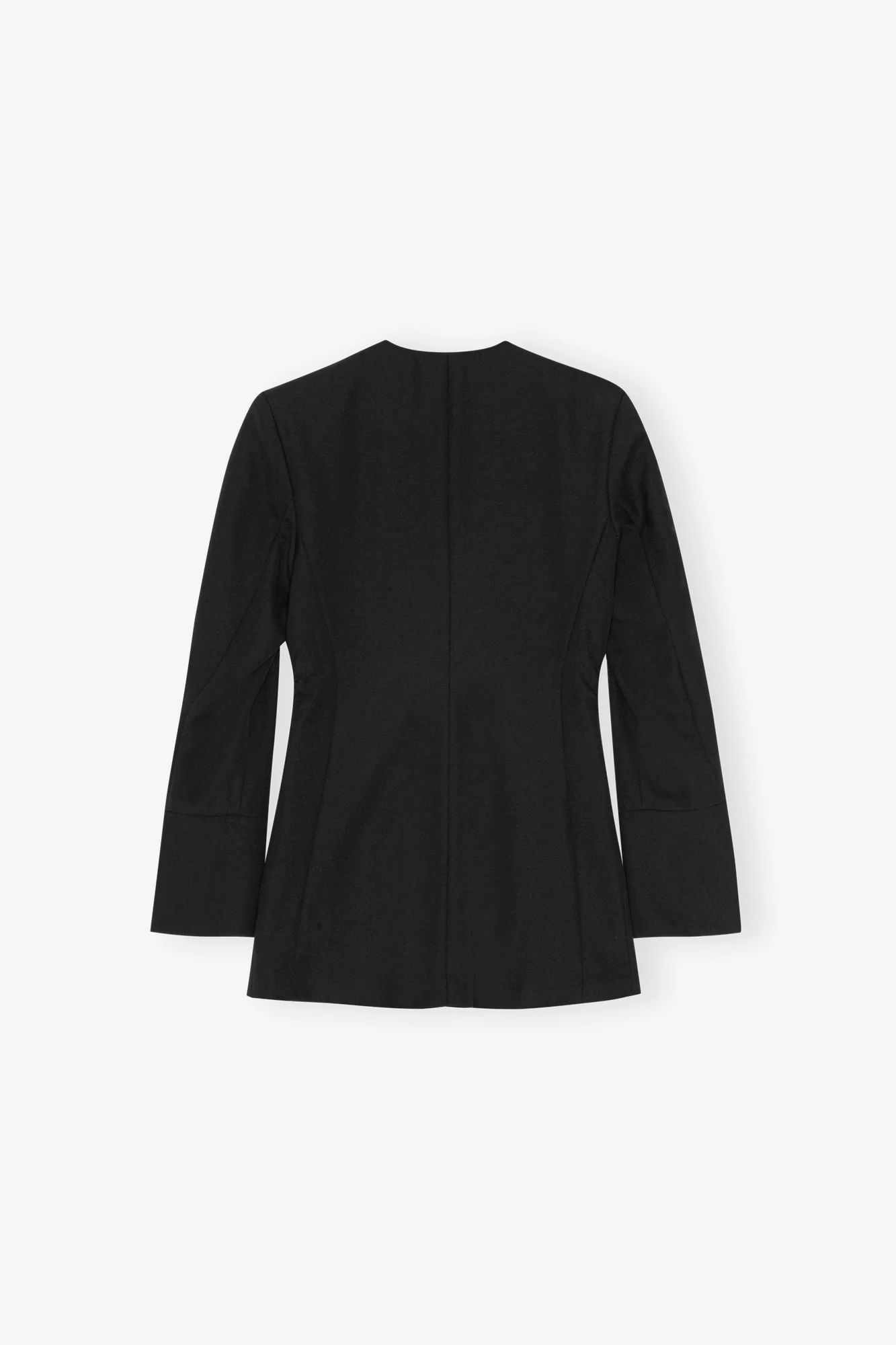 Suiting Fitted Blazer | Black - Image 2