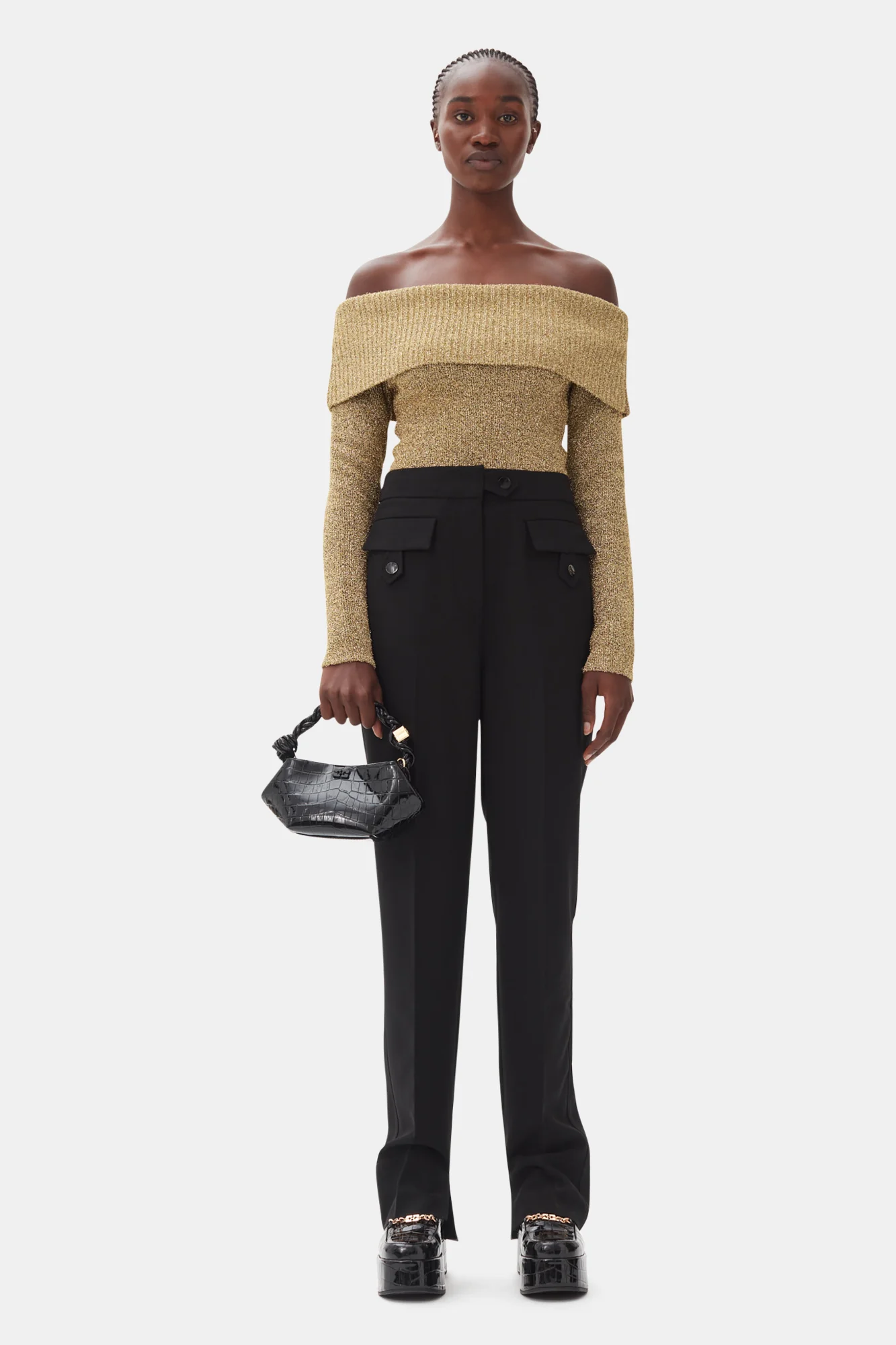 Suiting Trousers | Black - Image 3