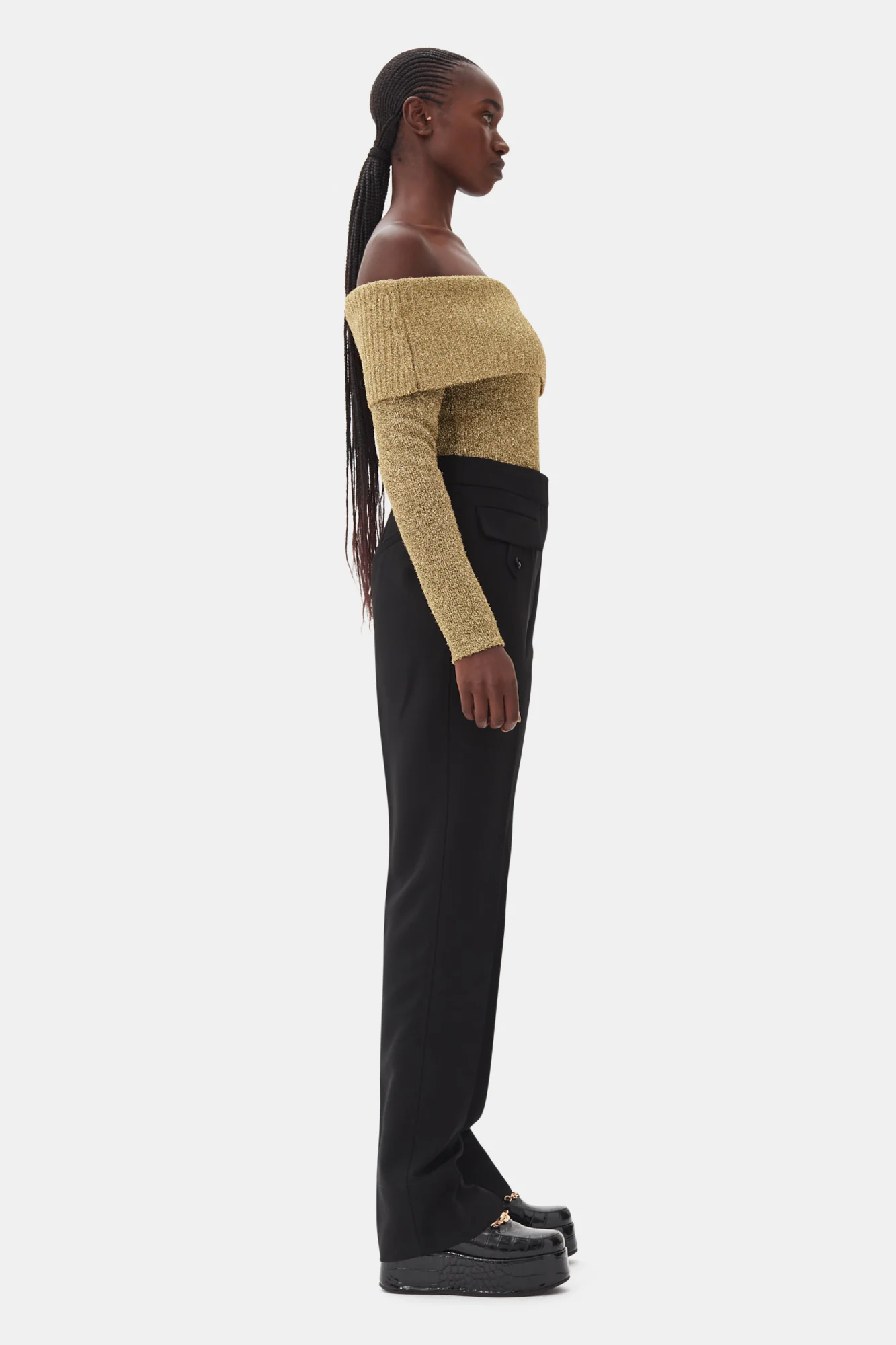 Suiting Trousers | Black - Image 4