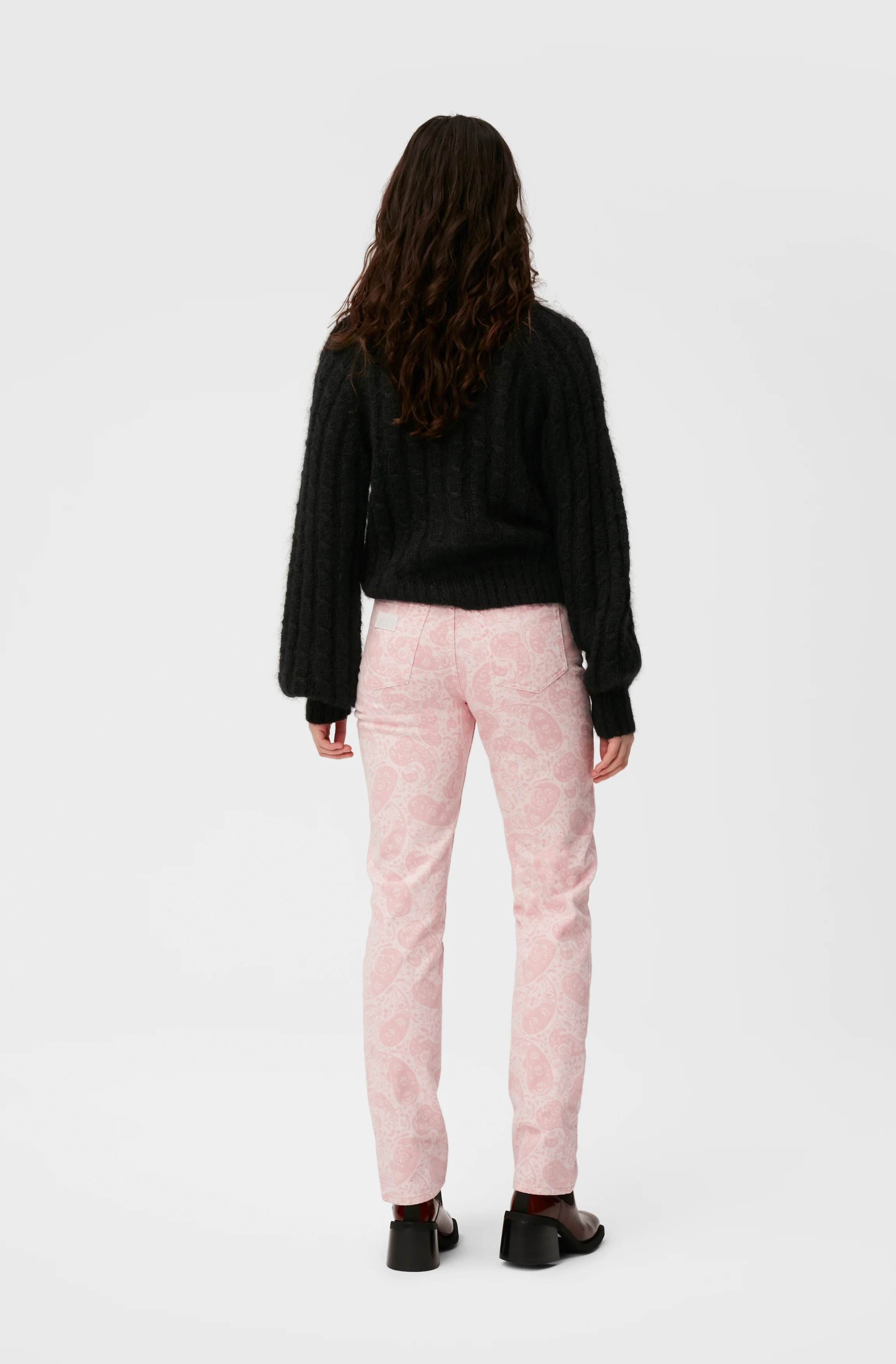 Swigy Jeans | Paisley Shrinking Violet - Image 4