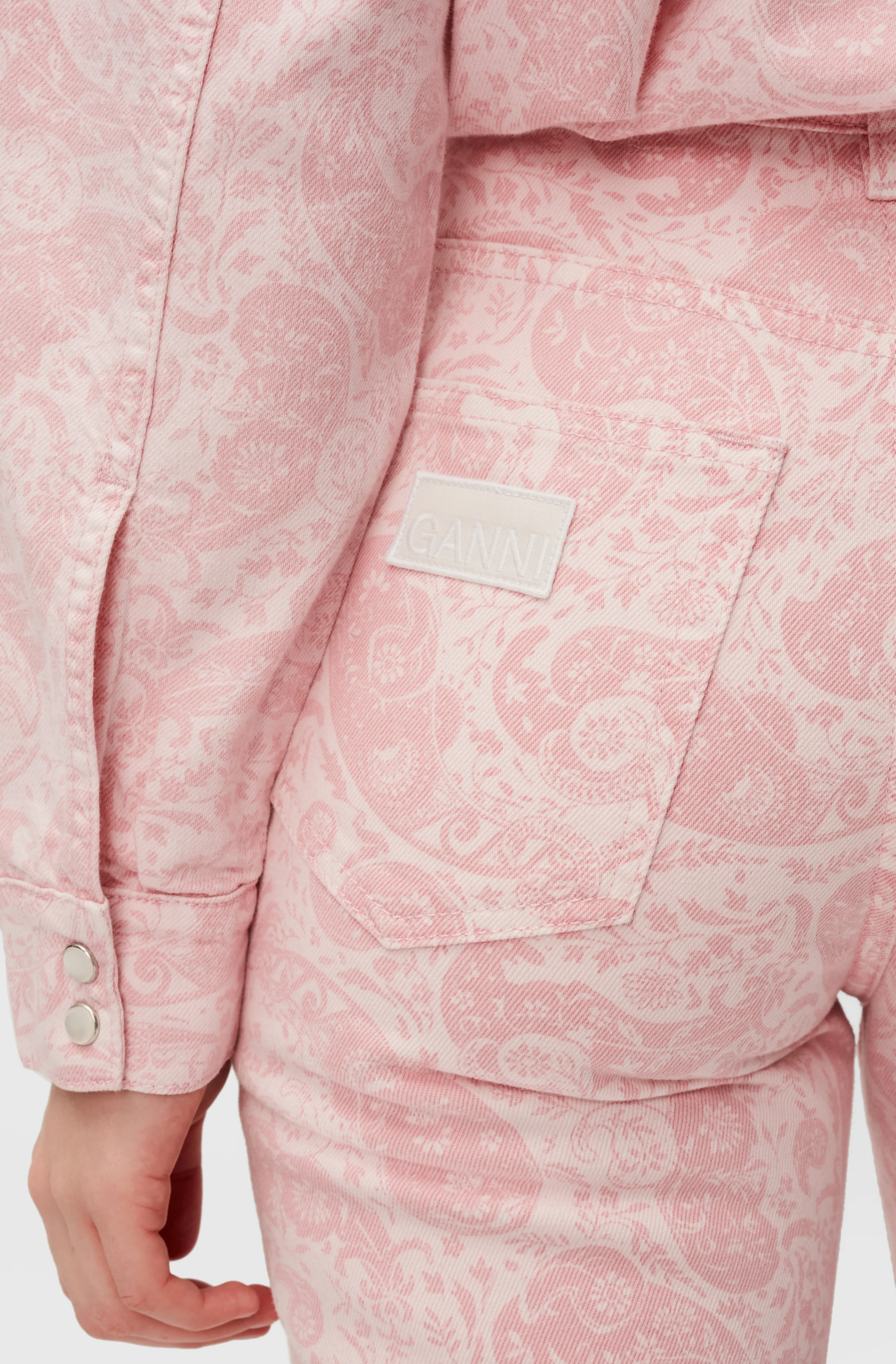 Swigy Jeans | Paisley Shrinking Violet - Image 7