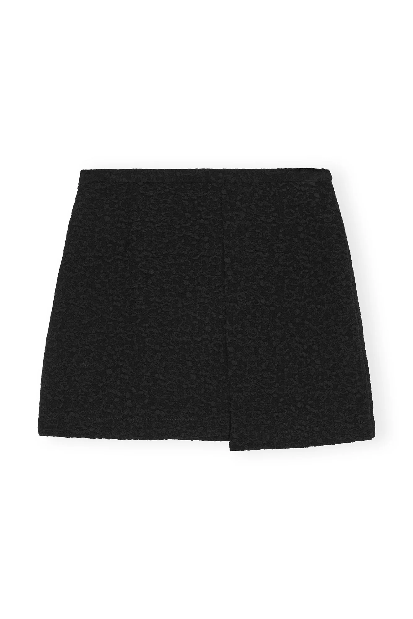 Textured Suiting Mini Skirt | Black - Image 2